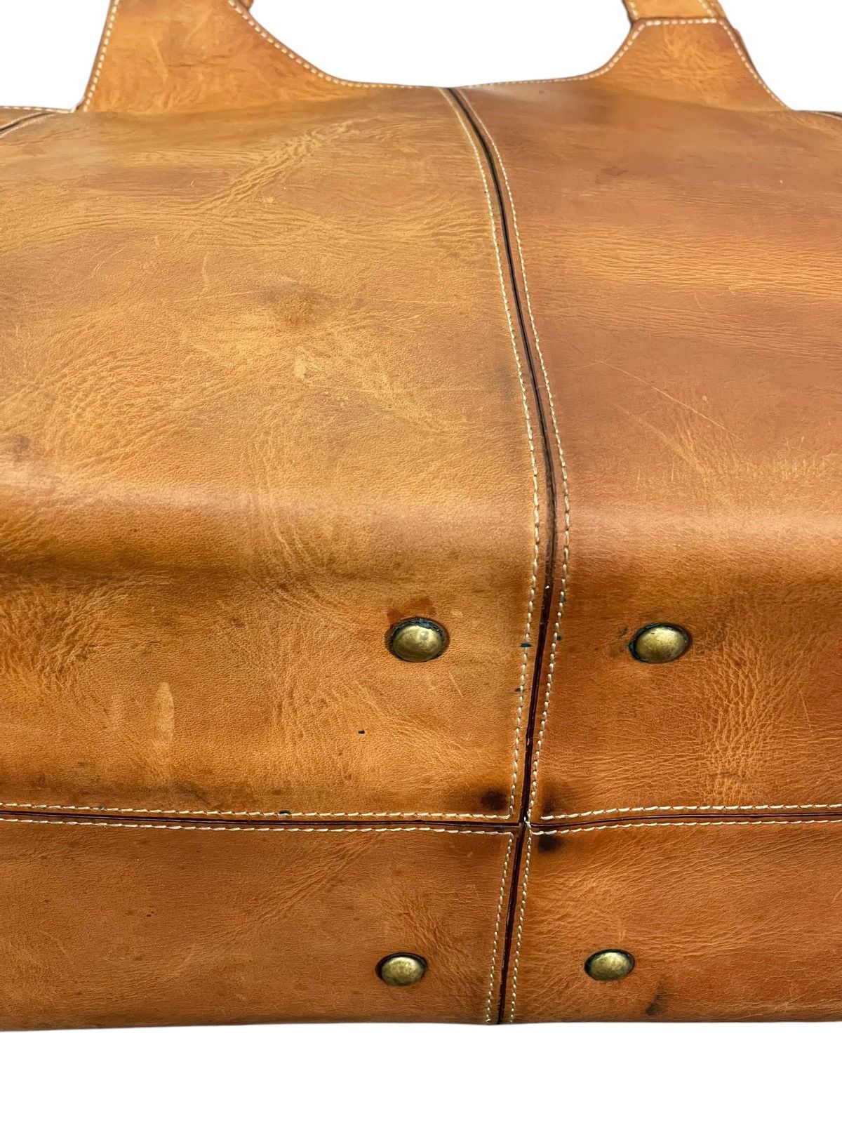 Genuine Leather Full Leather Patina Dakota Japan Tote Bag 1🟩8 Size ONE SIZE - 7 Thumbnail