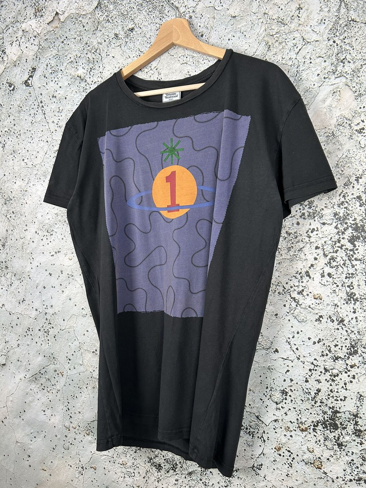Designer Vivienne Westwood Graphic Tee Big Print Designer Rare Hype Size US M / EU 48-50 / 2 - 2 Thumbnail