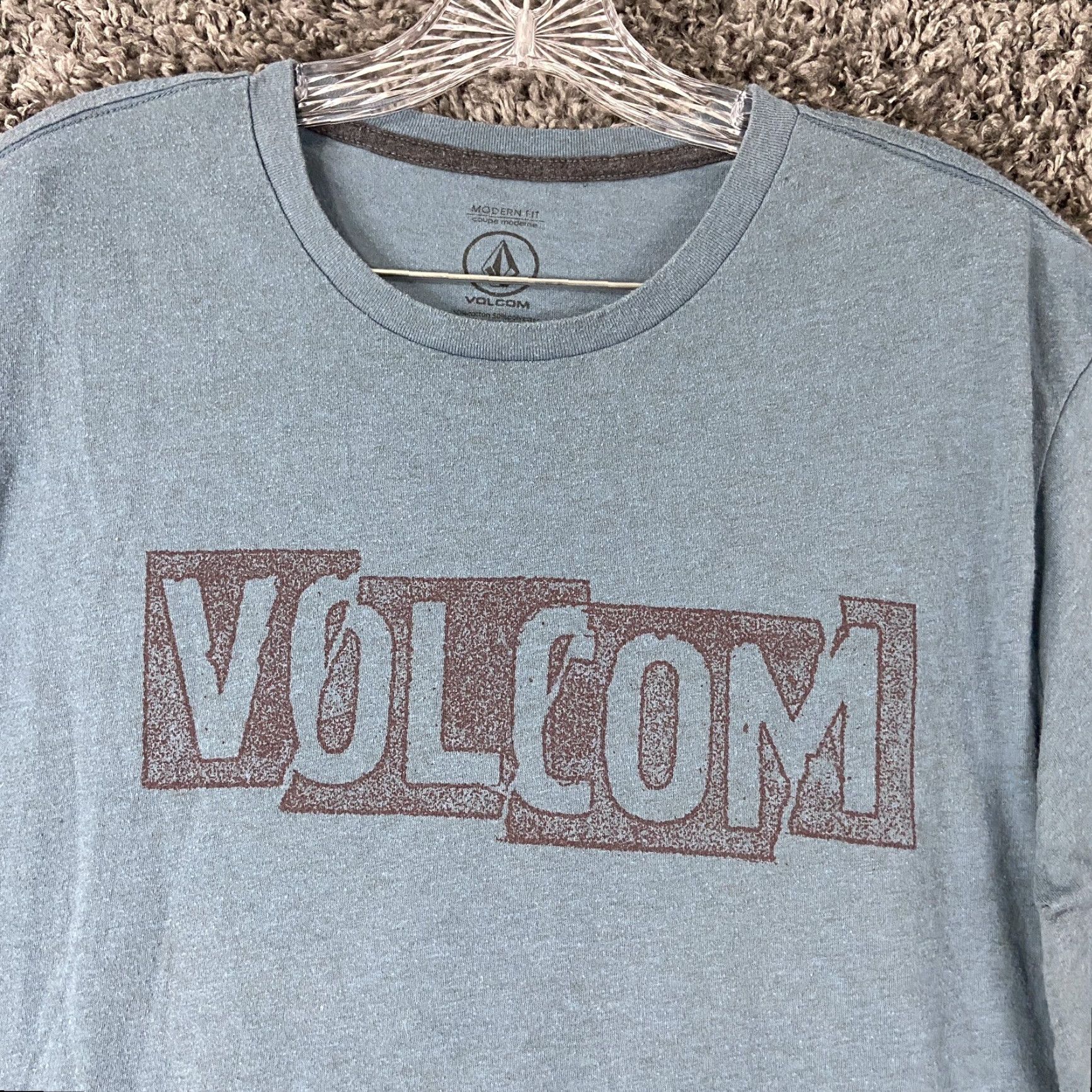 Volcom Volcom Graphic Tee Adult Large Blue Short Sleeve Mens Size US 33 - 4 Thumbnail