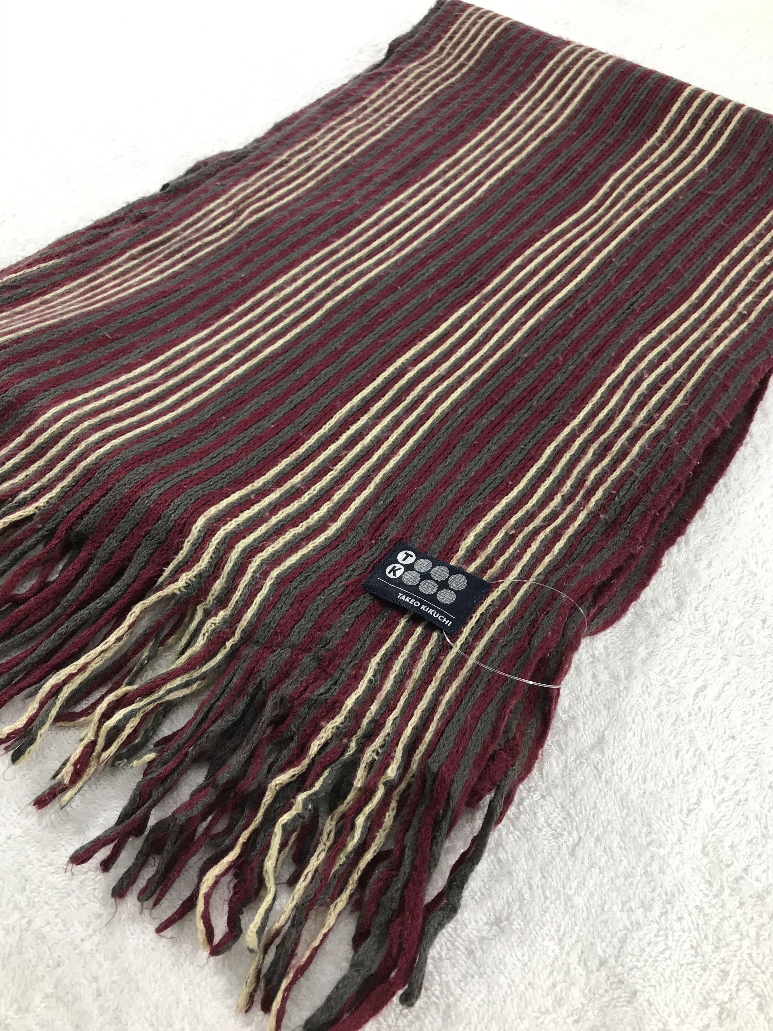 Takeo Kikuchi Takeo Kikuchi Scarf / Muffler / Neckwear - WW1224 Size ONE SIZE - 3 Thumbnail