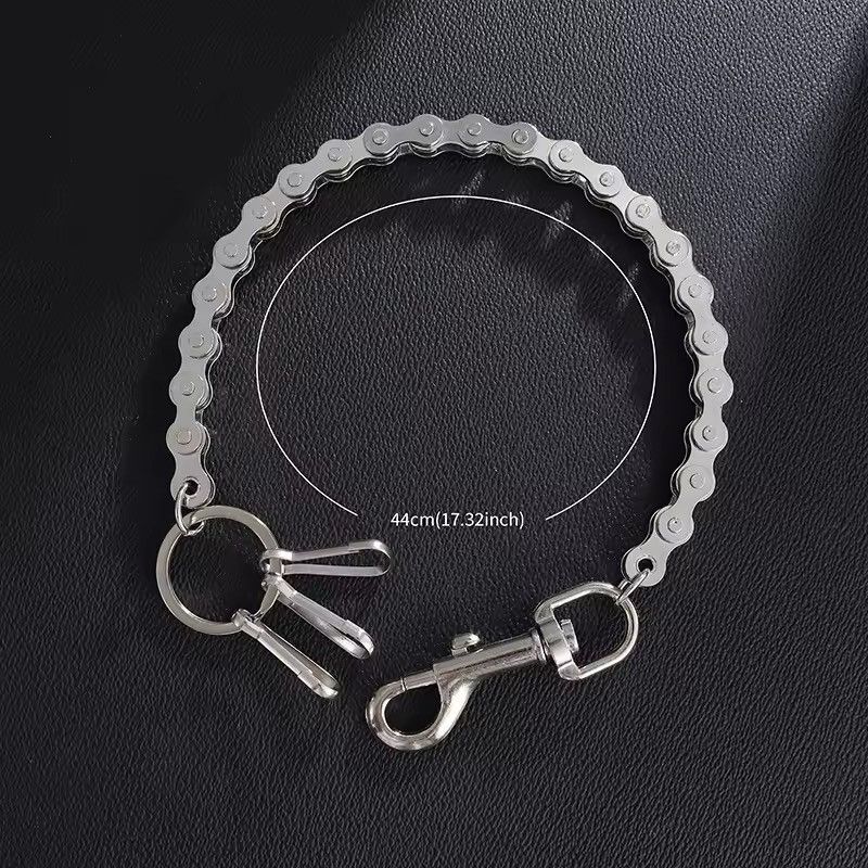 Jewelry 44cm Heavy Duty Wallet Jeans Chain Size ONE SIZE - 2 Thumbnail