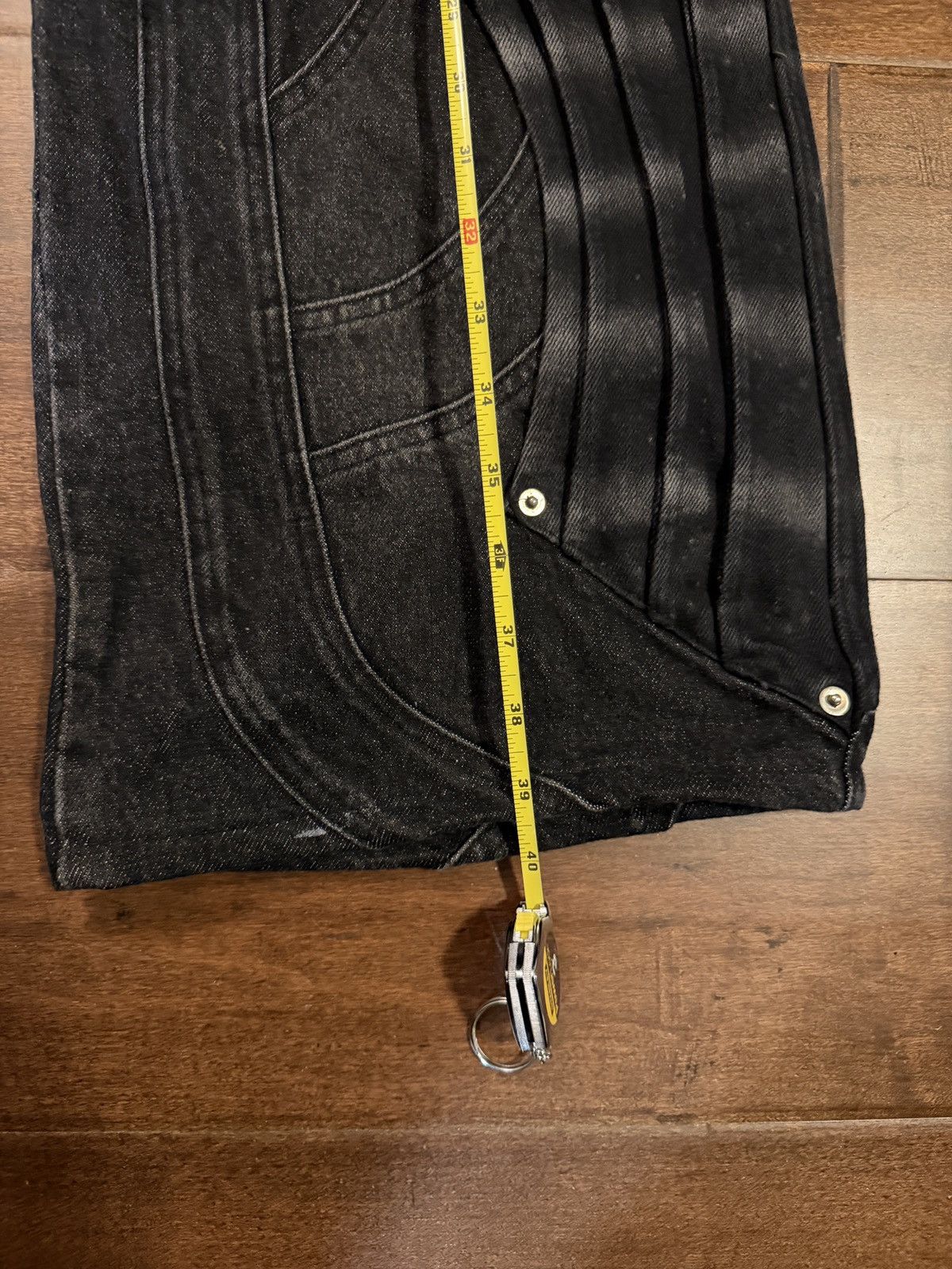 Bad Son Bad Son: CIRCUIT LAYERED DENIM PANTS Size US 32 / EU 48 - 5 Thumbnail