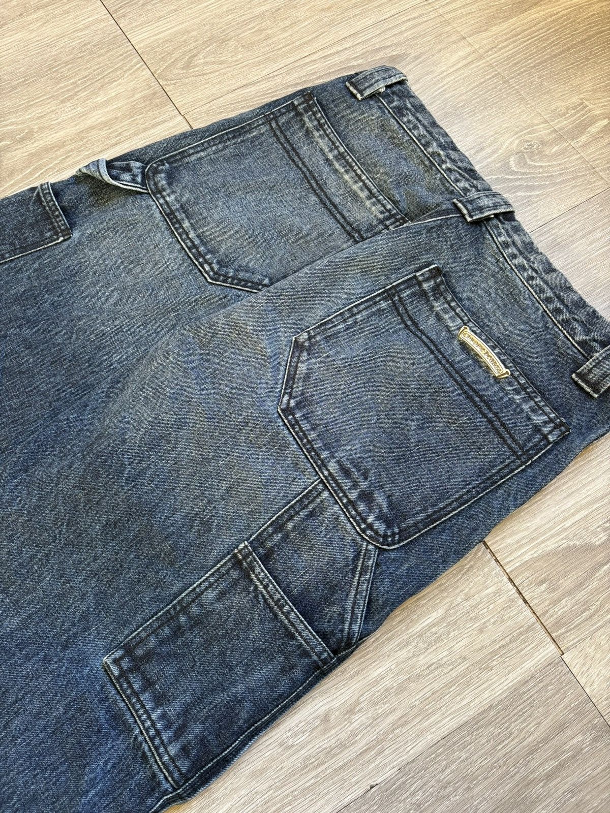 Chrome Hearts Chrome Hearts Blue Turbo Carpenters Size US 32 / EU 48 - 3 Thumbnail