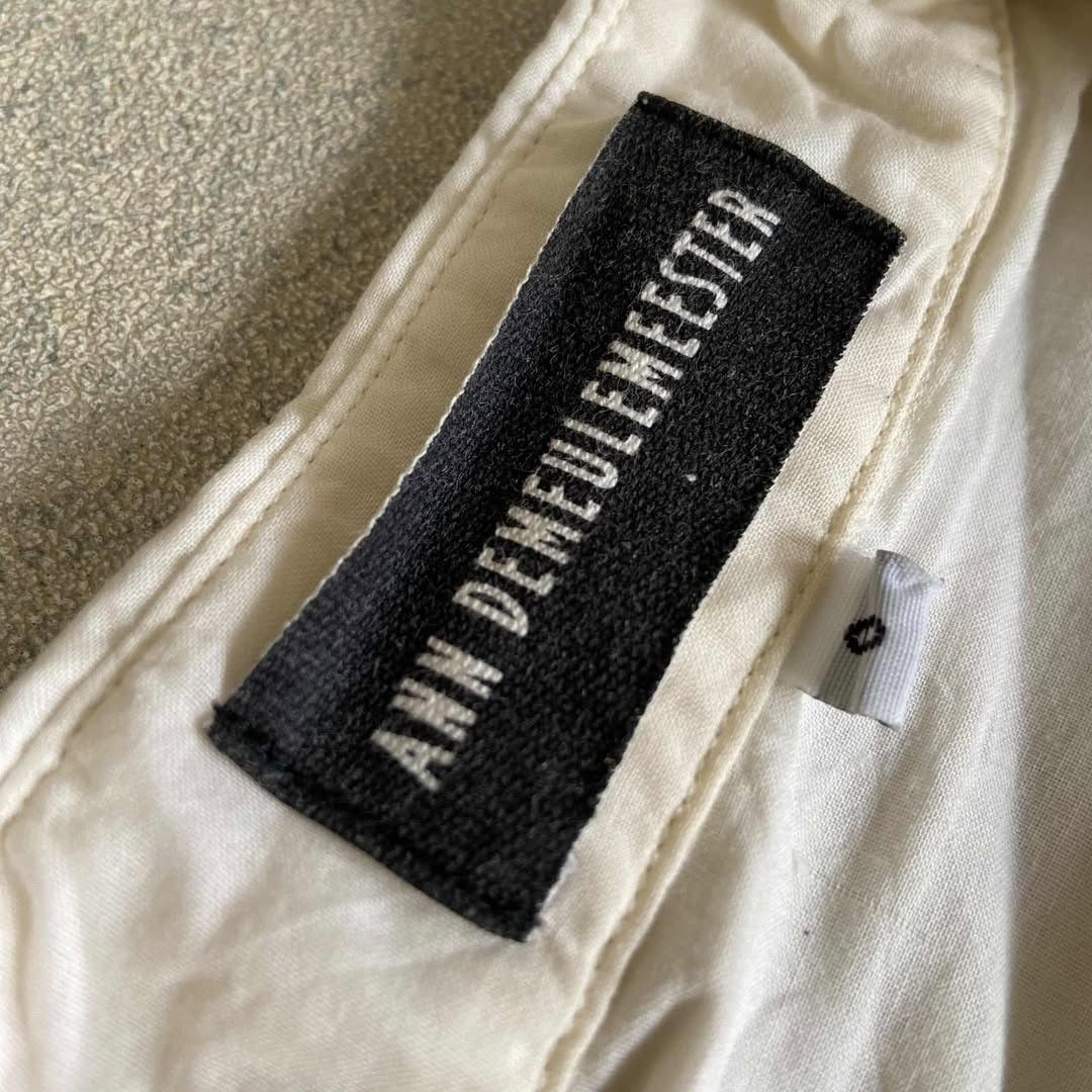 Ann Demeulemeester Ann Demeulemeester - Tuxedo White Button up Shirt Size US M / EU 48-50 / 2 - 4 Thumbnail
