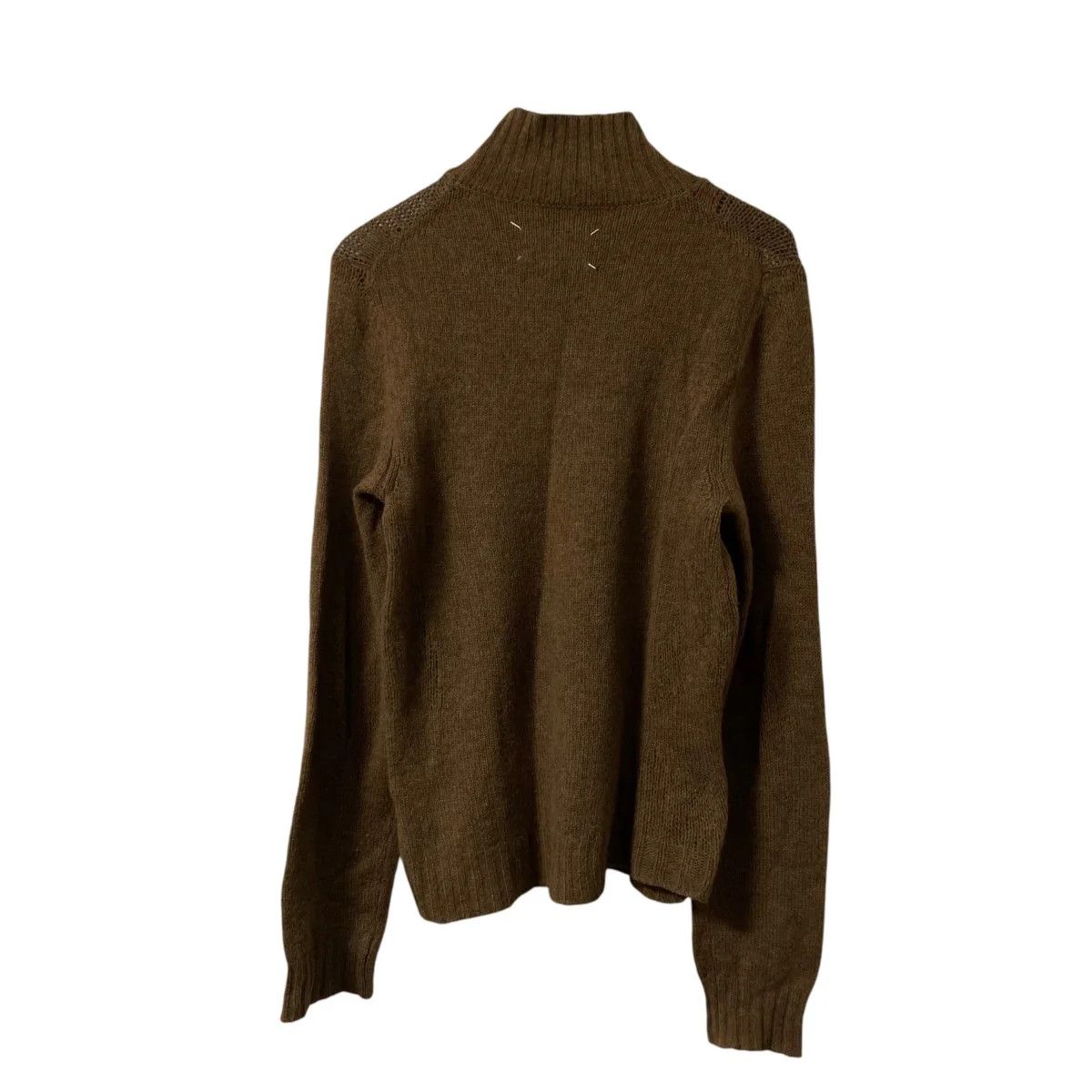 Maison Margiela AW16 Mock Neck Wool Knit Sweater Size M / US 6-8 / IT 42-44 - 2 Thumbnail