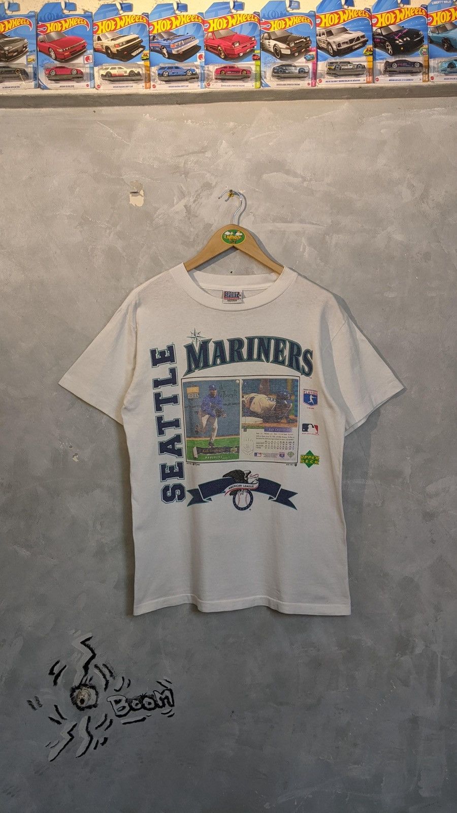 Other Ken Griffy Jr. Vintage Seattle Mariners 1994 T-Shirt MLB Size US M / EU 48-50 / 2 - 1 Thumbnail