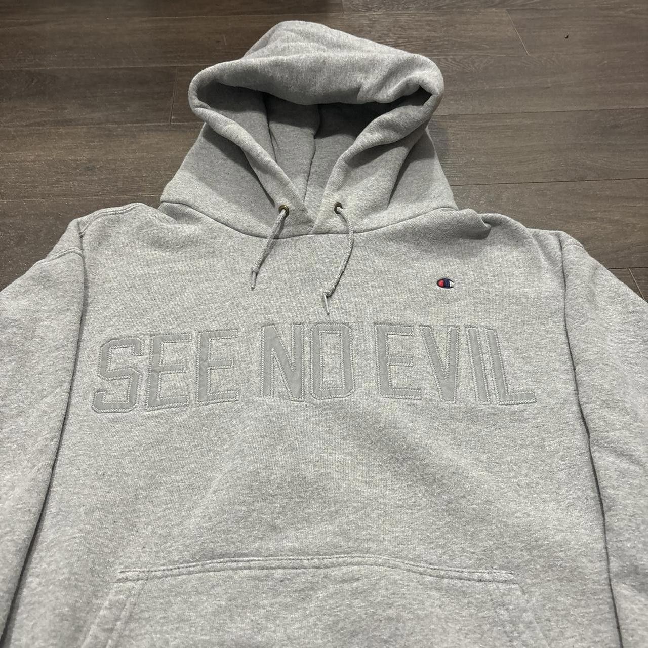 Designer visionary see no evil hoodie L 00s Size US L / EU 52-54 / 3 - 2 Thumbnail