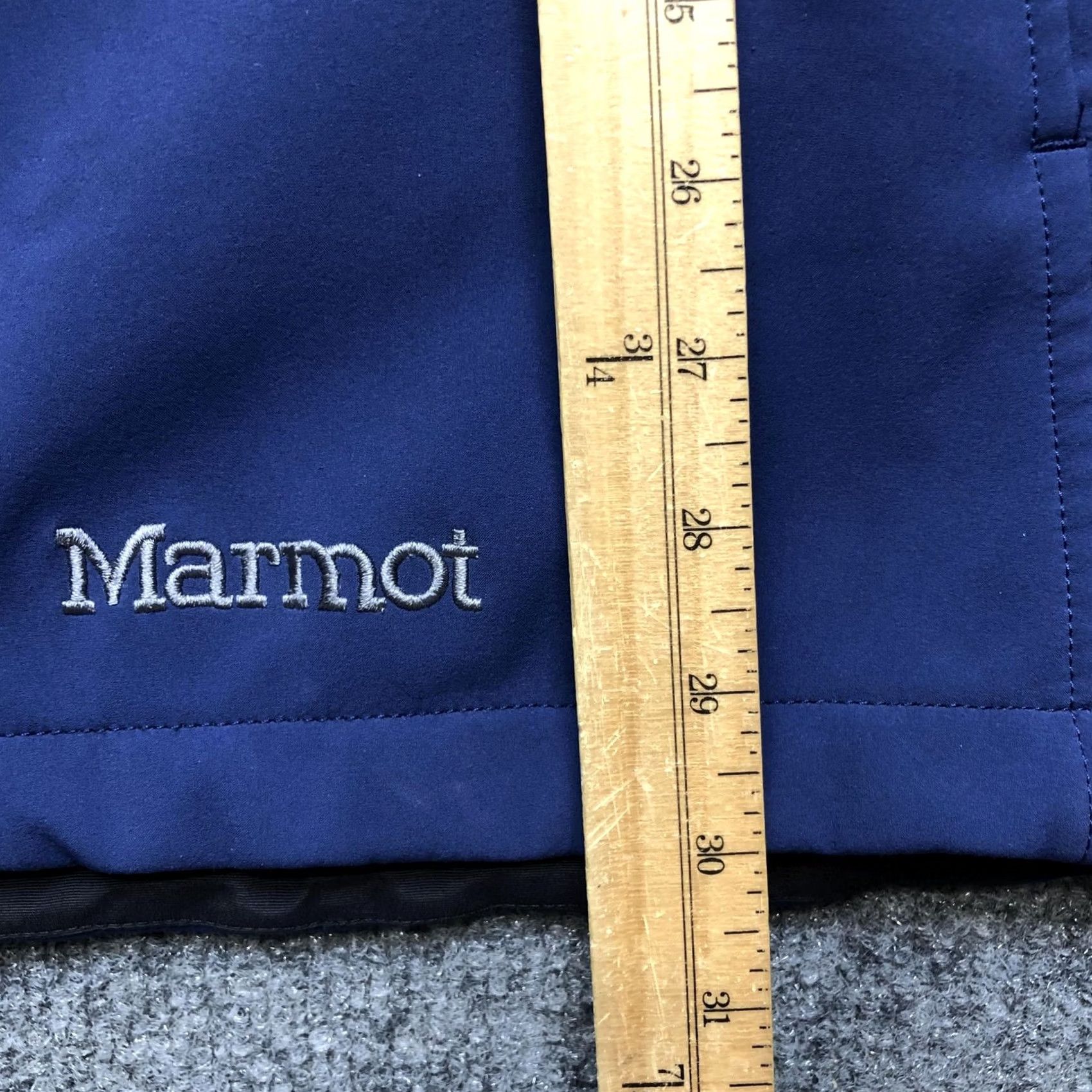 Marmot Marmot Jacket Mens 2XL Blue Softshell Full Zip Fleece Lined Outdoor Hiking Size US XXL / EU 58 / 5 - 3 Thumbnail