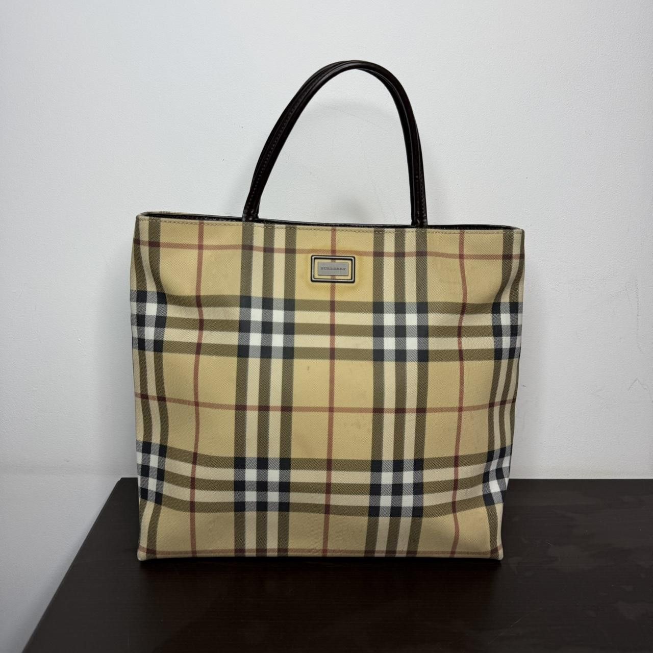 Burberry Burberry Handbag Nova Check Designer 2000s Vintage Size ONE SIZE - 2 Thumbnail