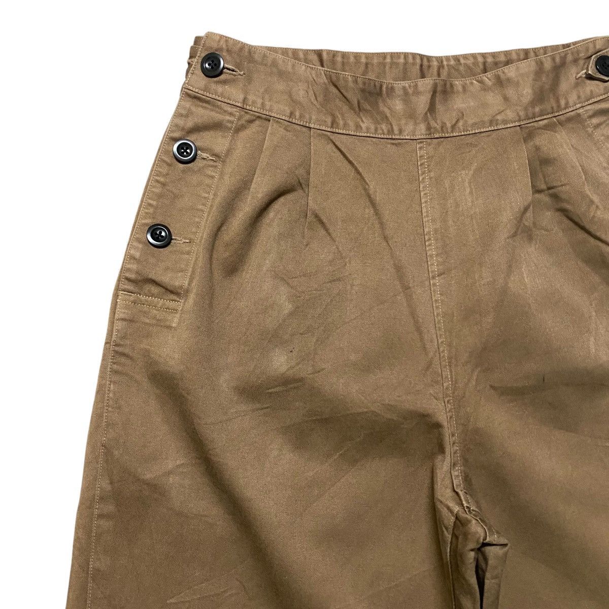 Margaret Howell Margaret Howell Wide Leg Trouser Cropped Size 28" / US 6 / IT 42 - 4 Thumbnail