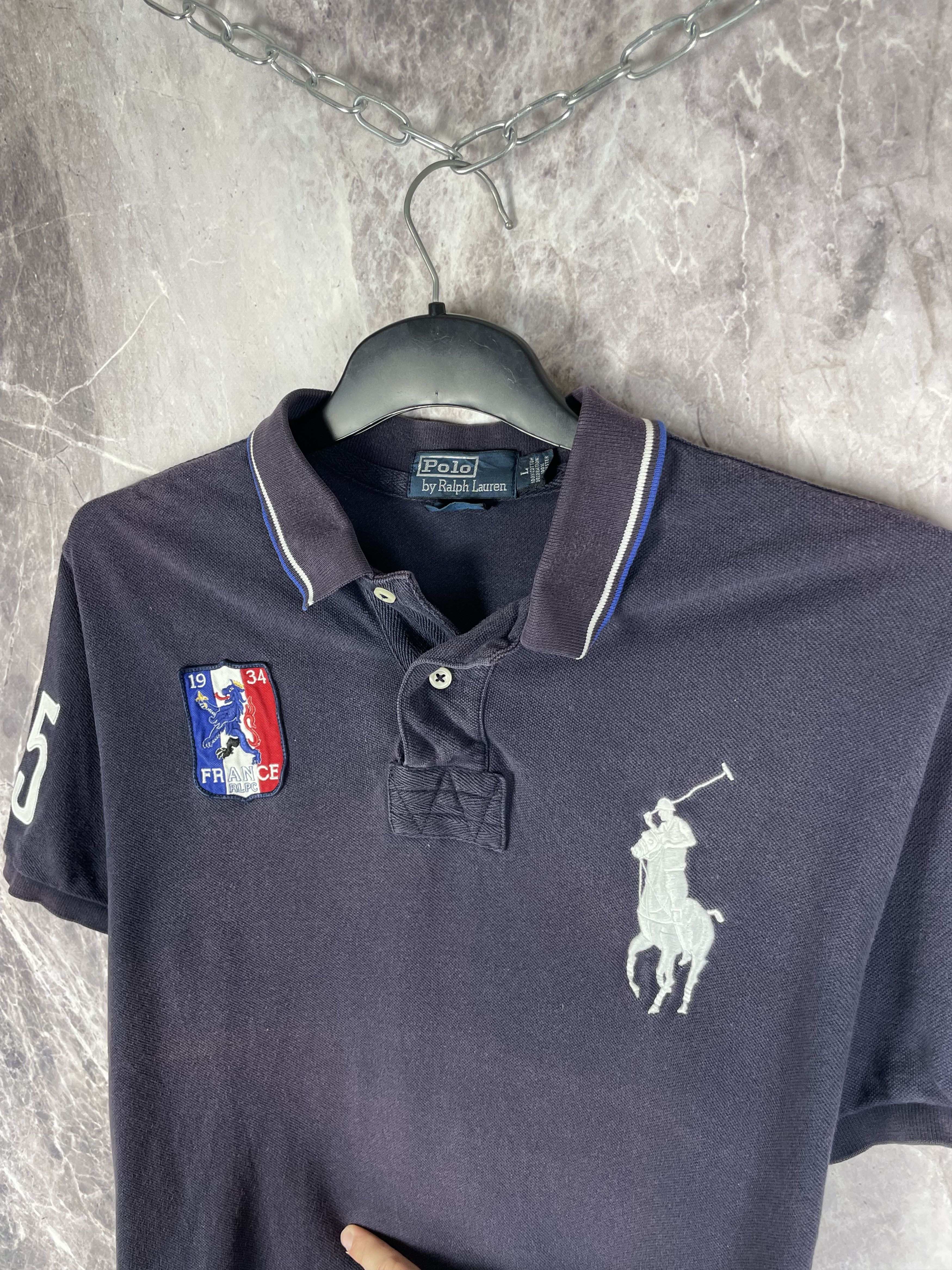 Polo Ralph Lauren Polo Ralph Lauren Chief Keef France 🇫🇷 No 45 Size US L / EU 52-54 / 3 - 4 Thumbnail
