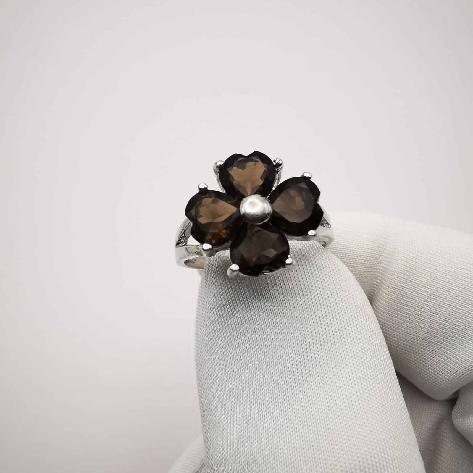 Other Women's Quatrefoil Ring 925 Sterling Silver, Jewelry Size ONE SIZE - 2 Thumbnail