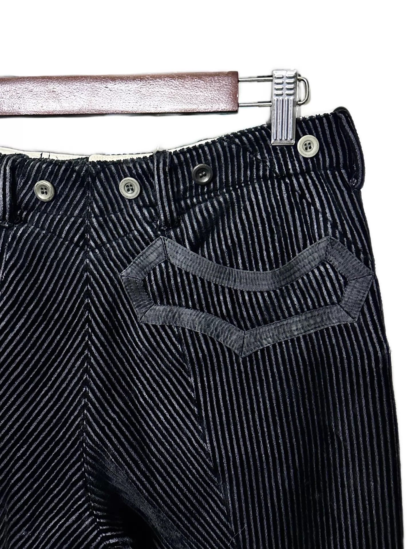 Number (N)ine Number (N)ine 2009SS Brian Jones Tapered Trousers Size 2 Size US 32 / EU 48 - 4 Thumbnail