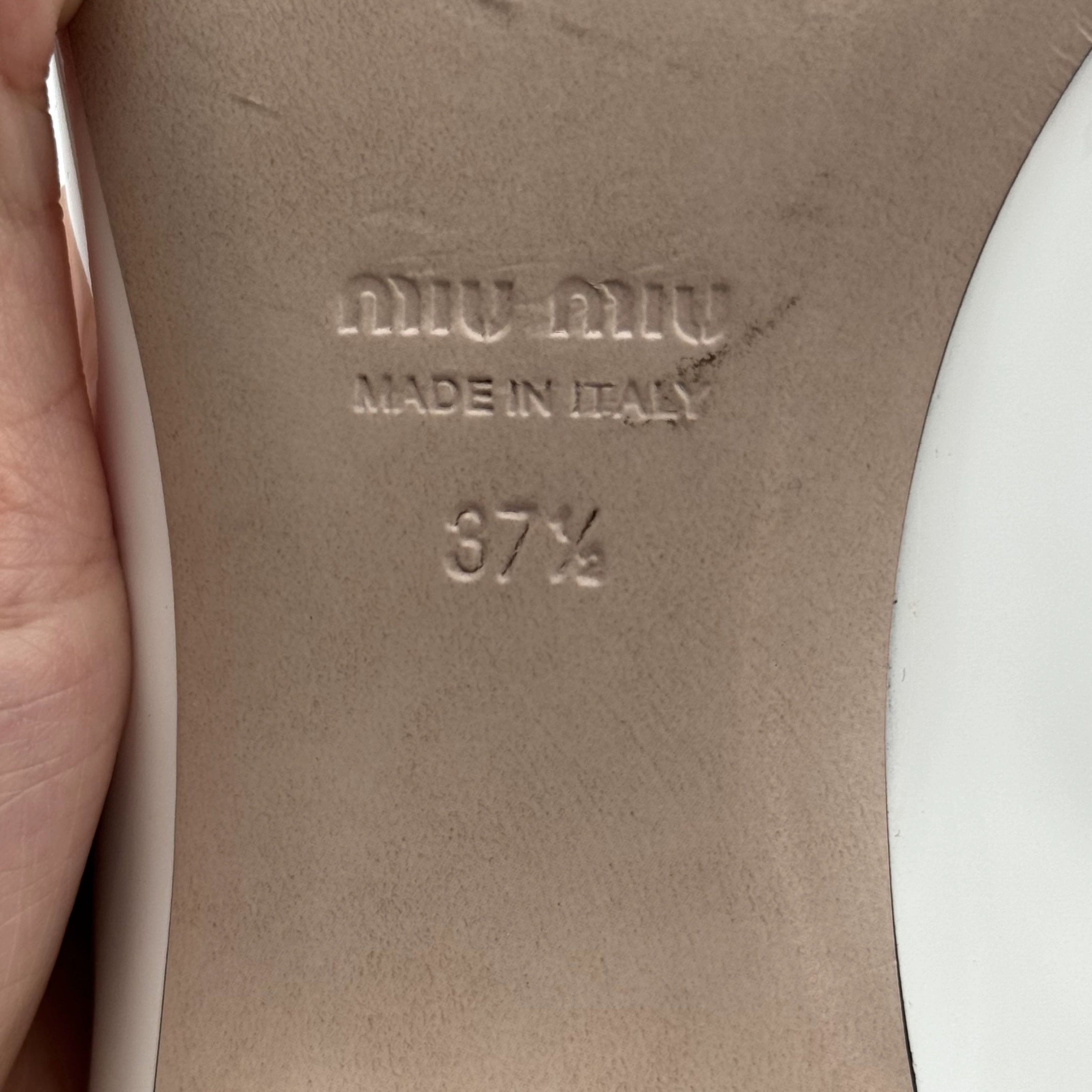 Miu Miu MIU MIU Mary Jane heels Size US 7 / IT 37 - 8 Thumbnail