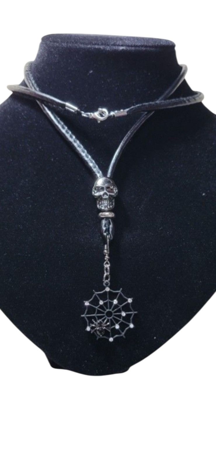Japanese Brand × Kapital × Vintage Gothil Skull Necklace ☠️ 💀 Size ONE SIZE - 2 Thumbnail