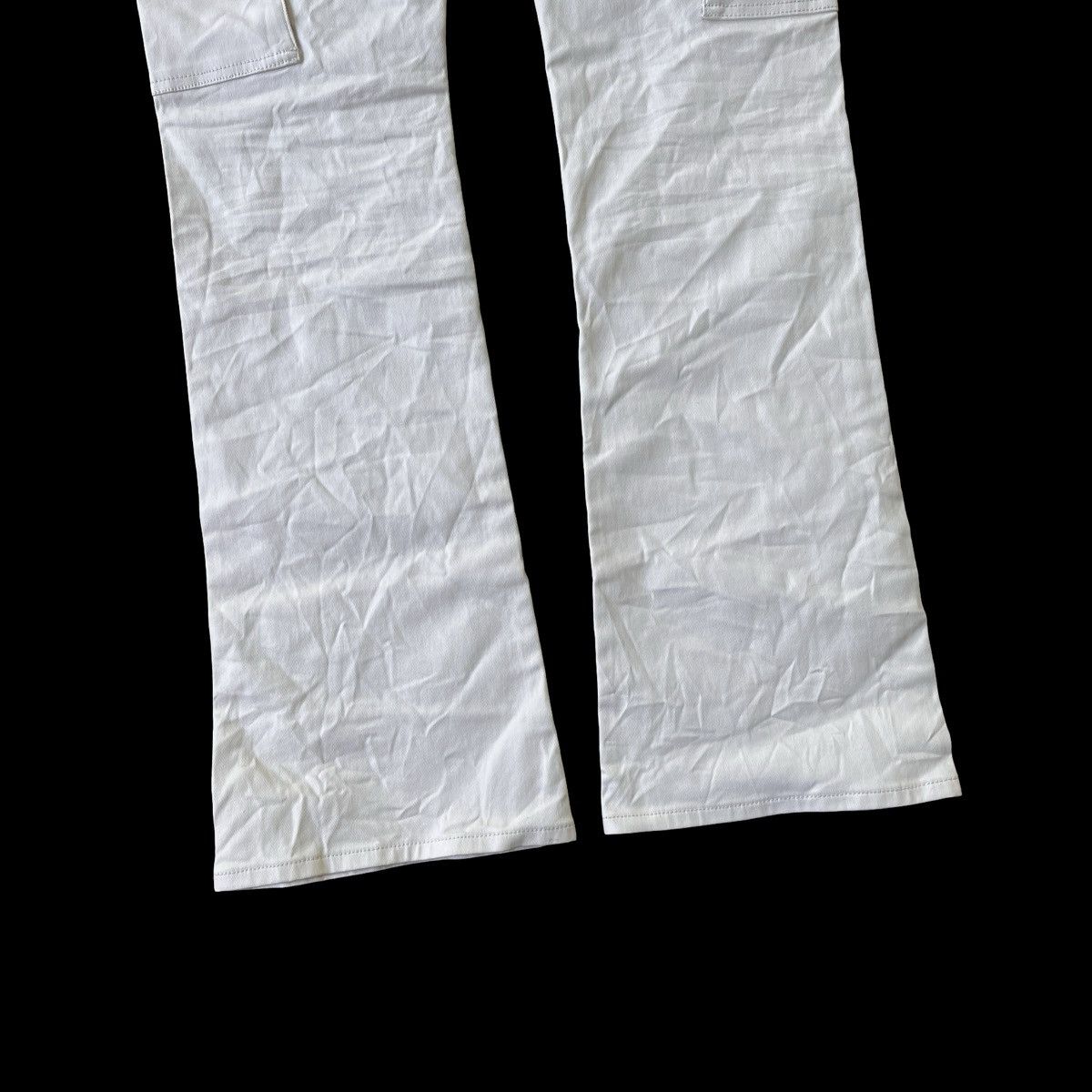 Purple PURPLE BRAND p004 Cargo Flared Jeans White Size 34 Size US 34 / EU 50 - 3 Thumbnail