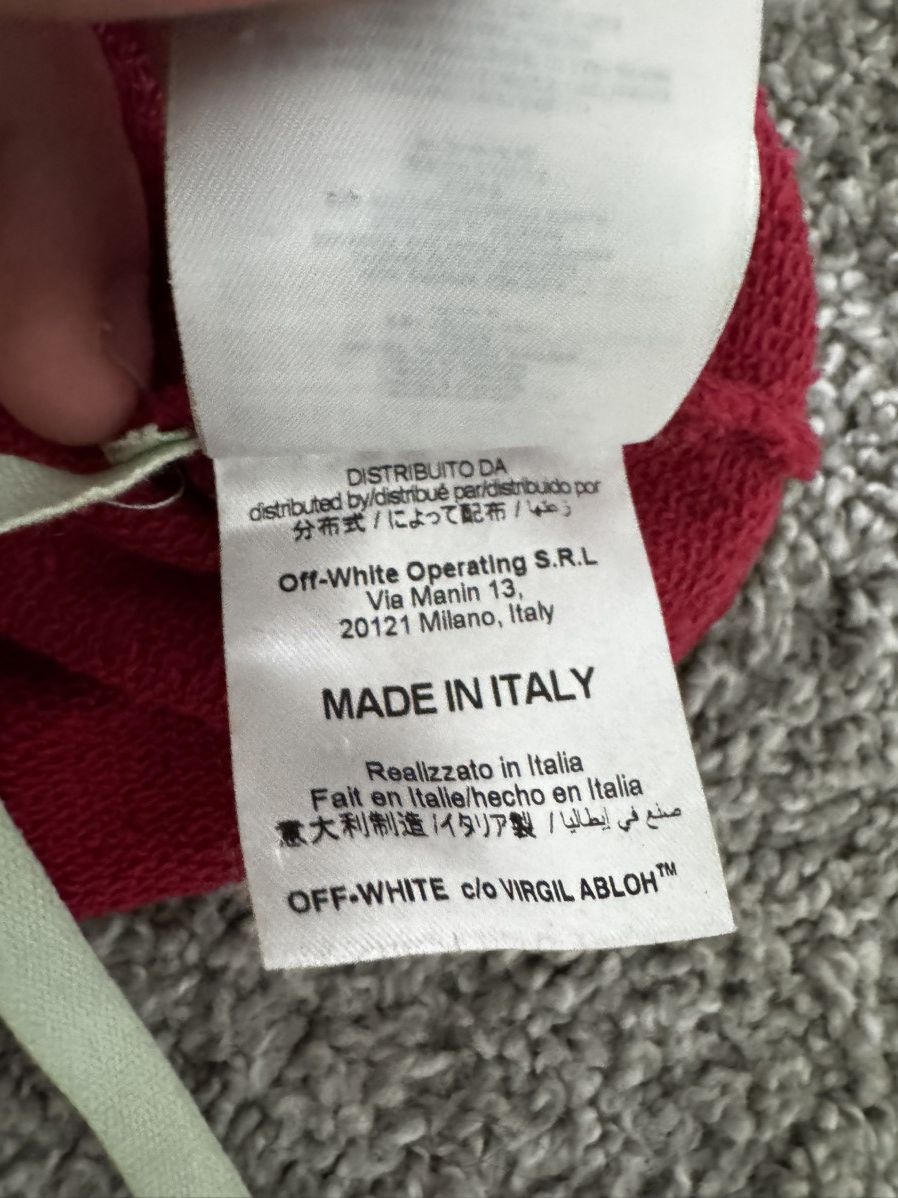 Champion × Off-White Off White x Champions Arrows Sweatshirt Size US M / EU 48-50 / 2 - 7 Thumbnail
