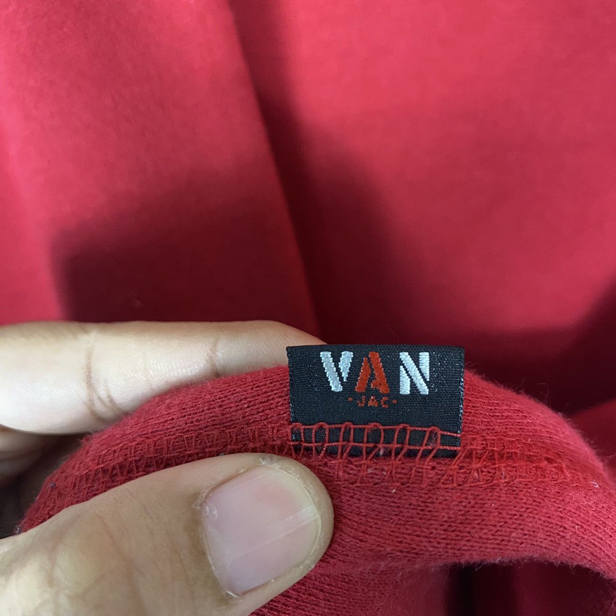 Japanese Brand × RIPVANWINKLE × Van Vintage Van Jac Big Back Logo Sweatshirt Size US L / EU 52-54 / 3 - 10 Thumbnail