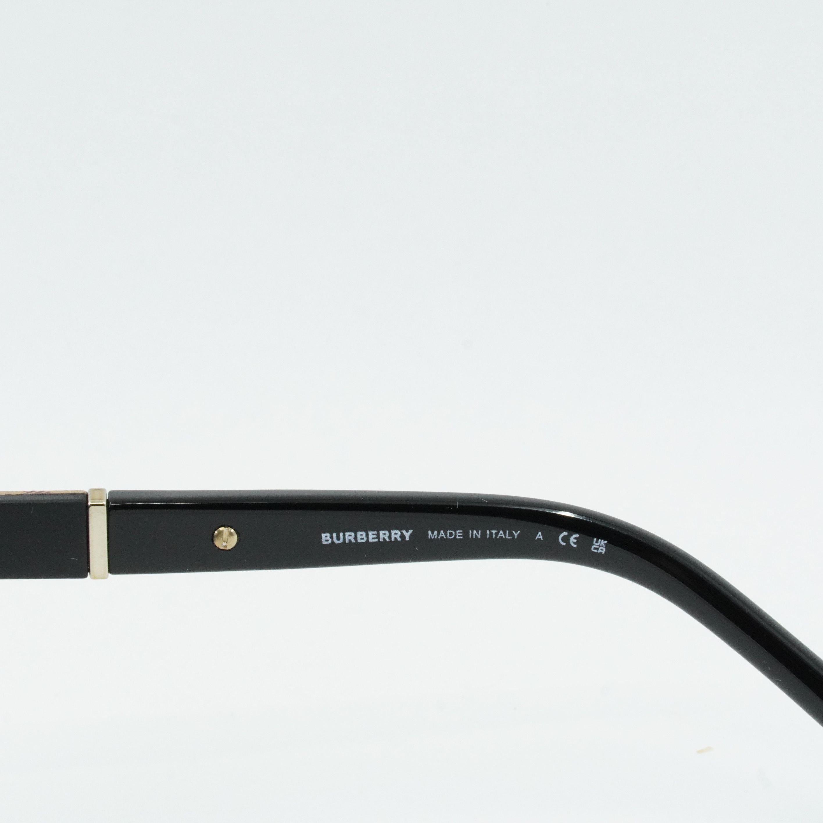 Burberry Burberry BE4181 300187 Men Sunglasses Black Rectangle Frame Size ONE SIZE - 4 Thumbnail