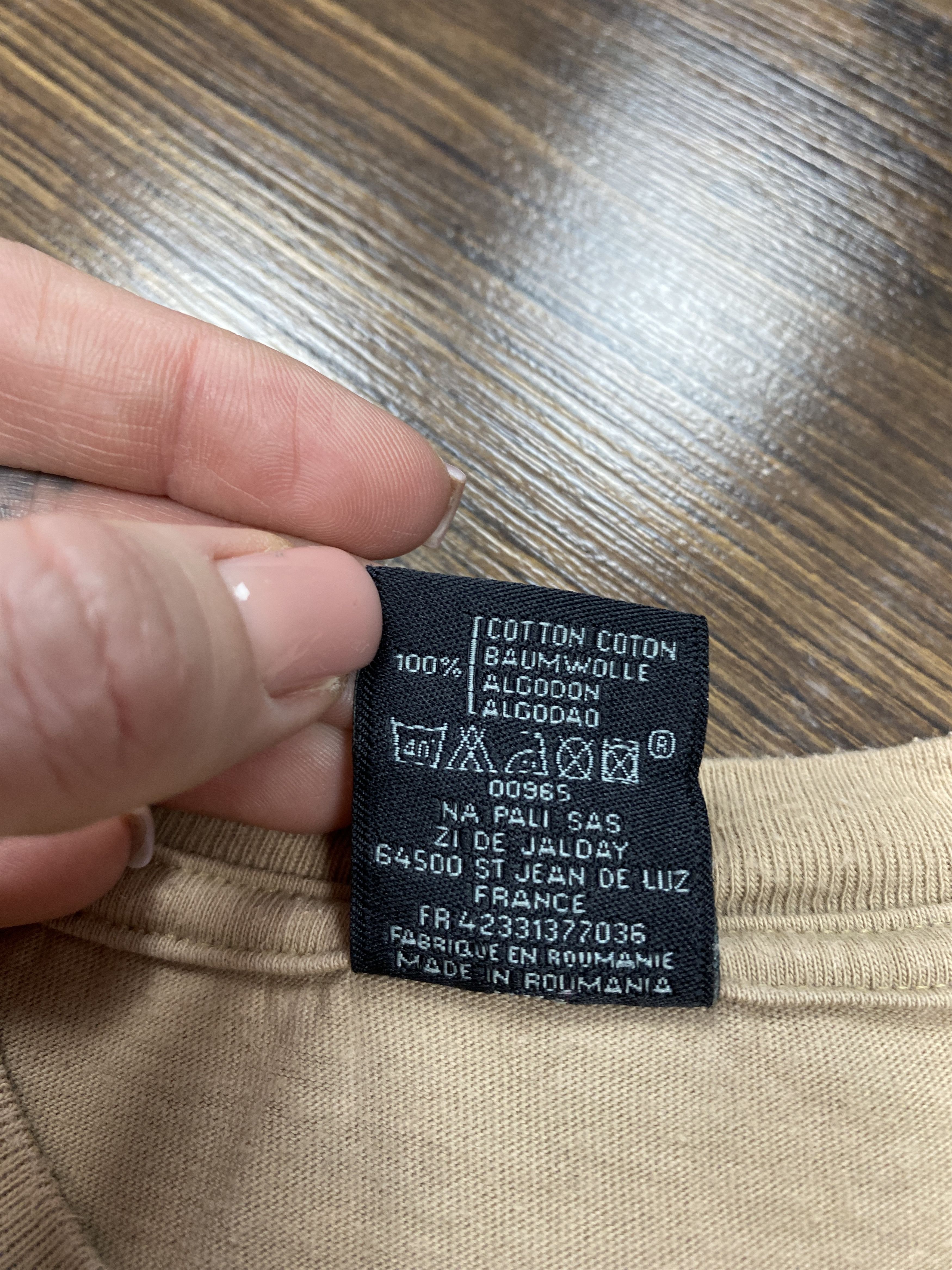 Quiksilver × Vintage Quiksilver Vintage Mens Center Logo T-Shirt Size US L / EU 52-54 / 3 - 7 Thumbnail