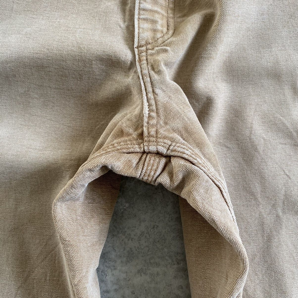 Carhartt Vintage Carhartt Blanket Lined Faded Tan Carpenter Pants Size US 34 / EU 50 - 13 Thumbnail