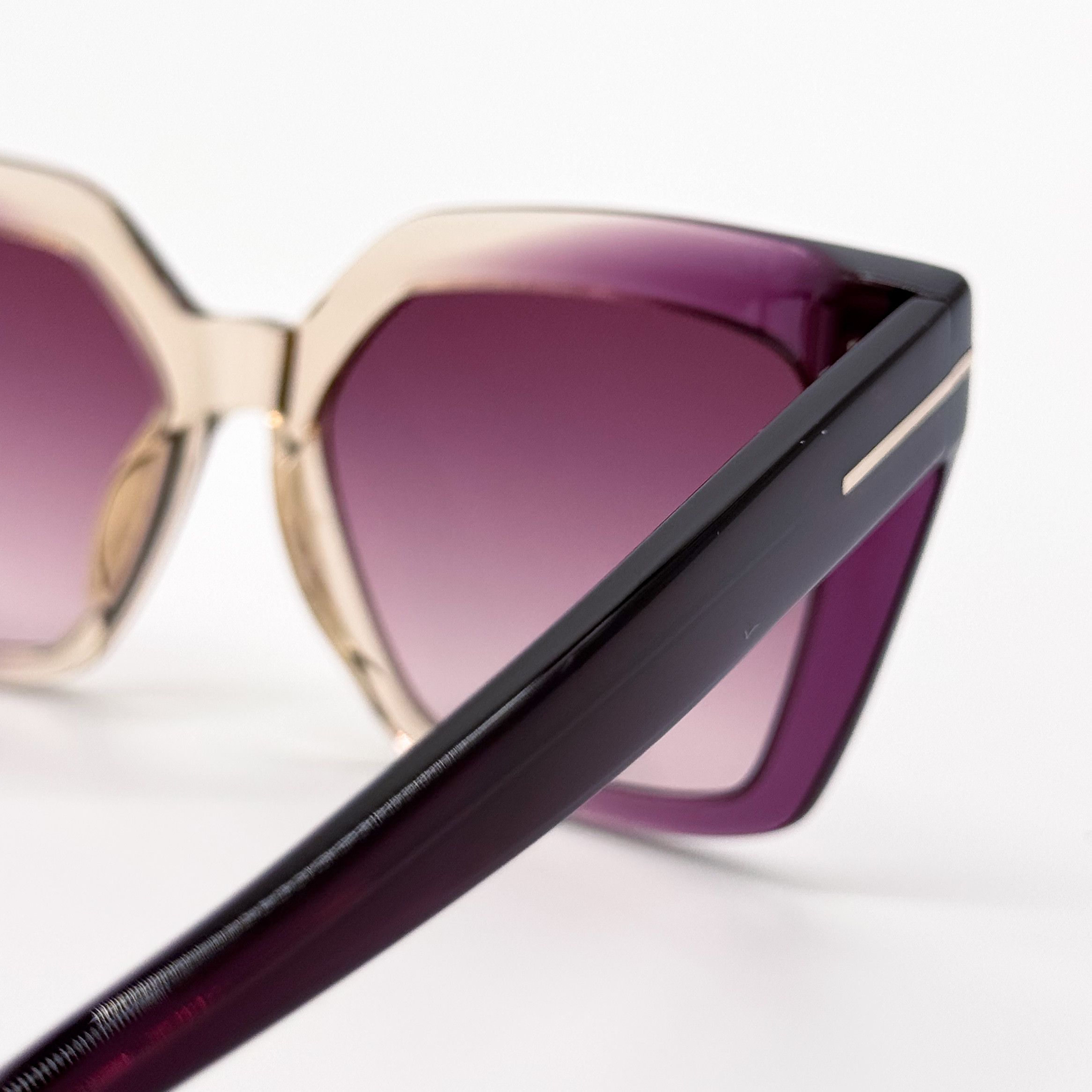 Tom Ford NEW TOM FORD TF1030 83Z BLACK/VIOLET FT1030/S 83Z SUNGLASSES Size ONE SIZE - 5 Thumbnail