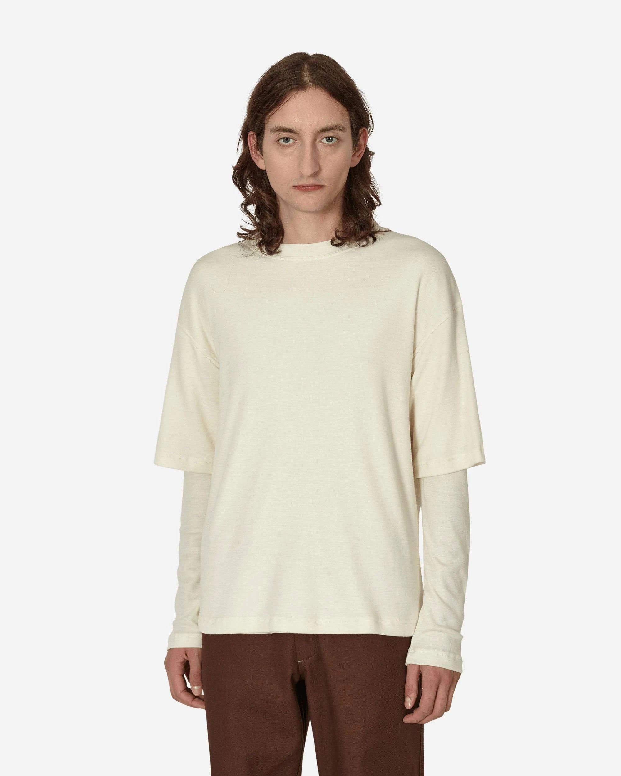 image of Gr10K O1Mle0424 Long Sleeve T-Shirt In Off-White in Off White, Men's (Size Medium)