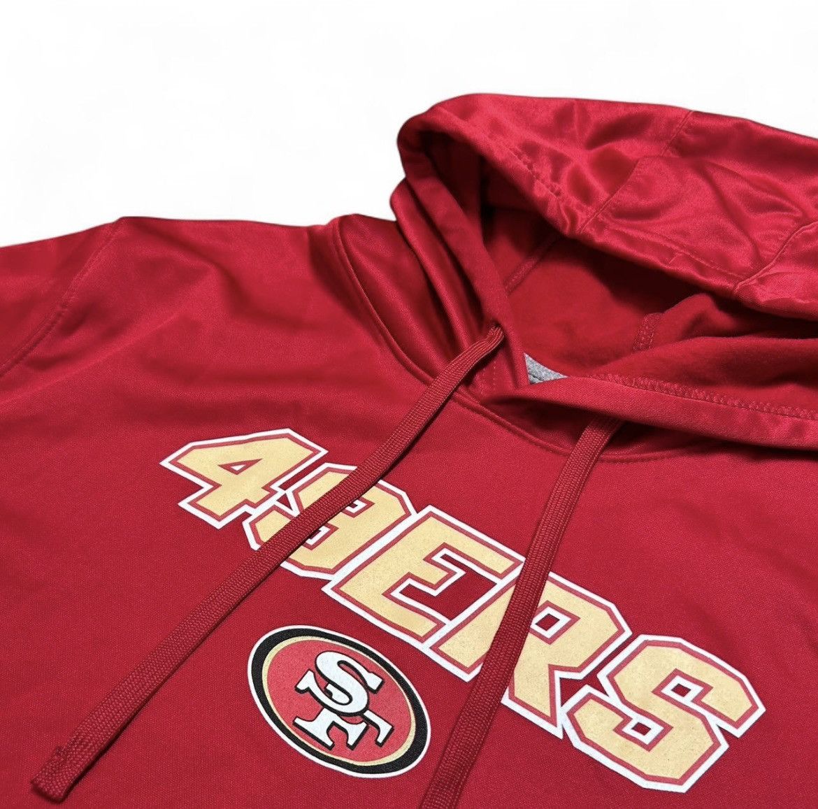 NFL NFL Team Apparel - (Size L) Red 49ers SF Hoodie Sportswear Size US L / EU 52-54 / 3 - 3 Thumbnail