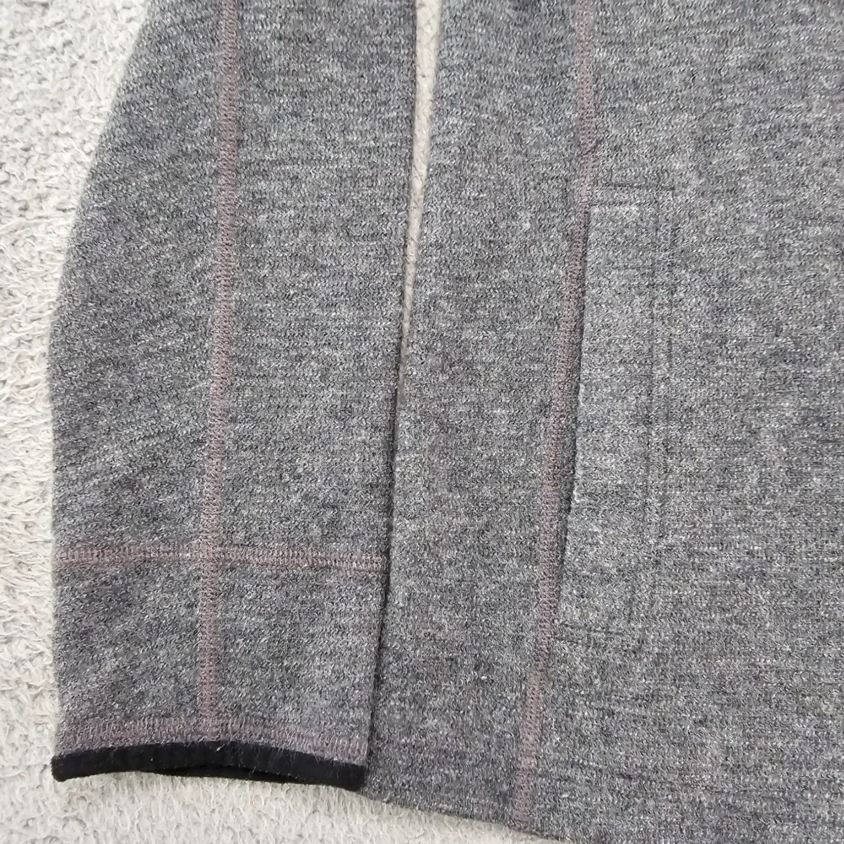 Prana Prana Sweater Womens M Gray 1/4 Snap Mock Neck Fleece Pullover Sweatshirt Size M / US 6-8 / IT 42-44 - 3 Thumbnail