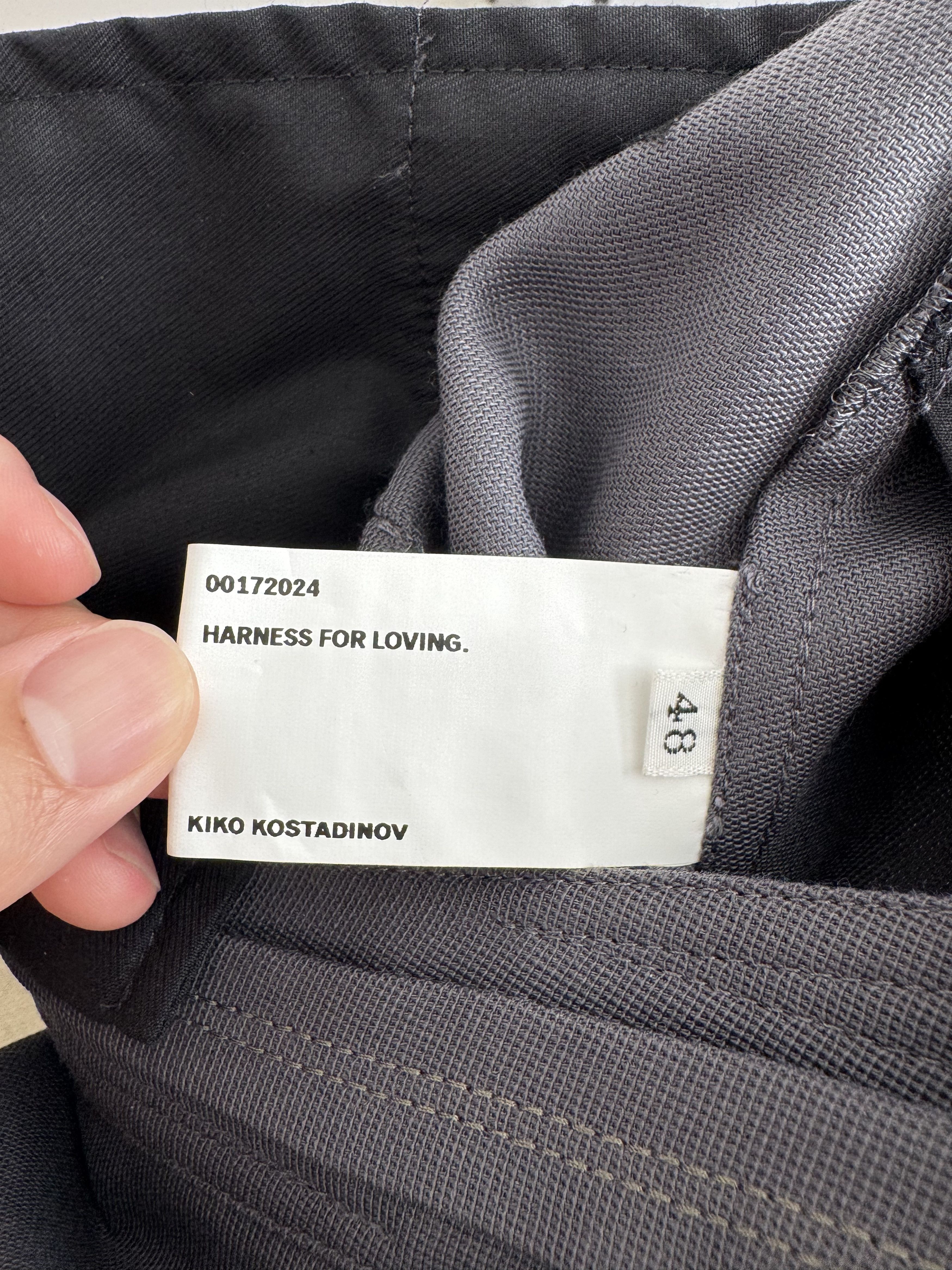 Kiko Kostadinov Ohne K-Dart trousers (hemmed) Size US 32 / EU 48 - 6 Thumbnail