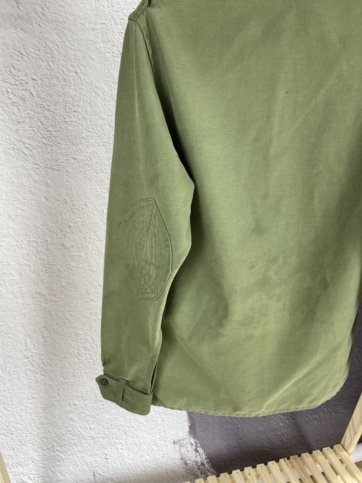 Vintage European army Vintage Real 80s-90s Military Shirt Jacket Size US M / EU 48-50 / 2 - 9 Thumbnail