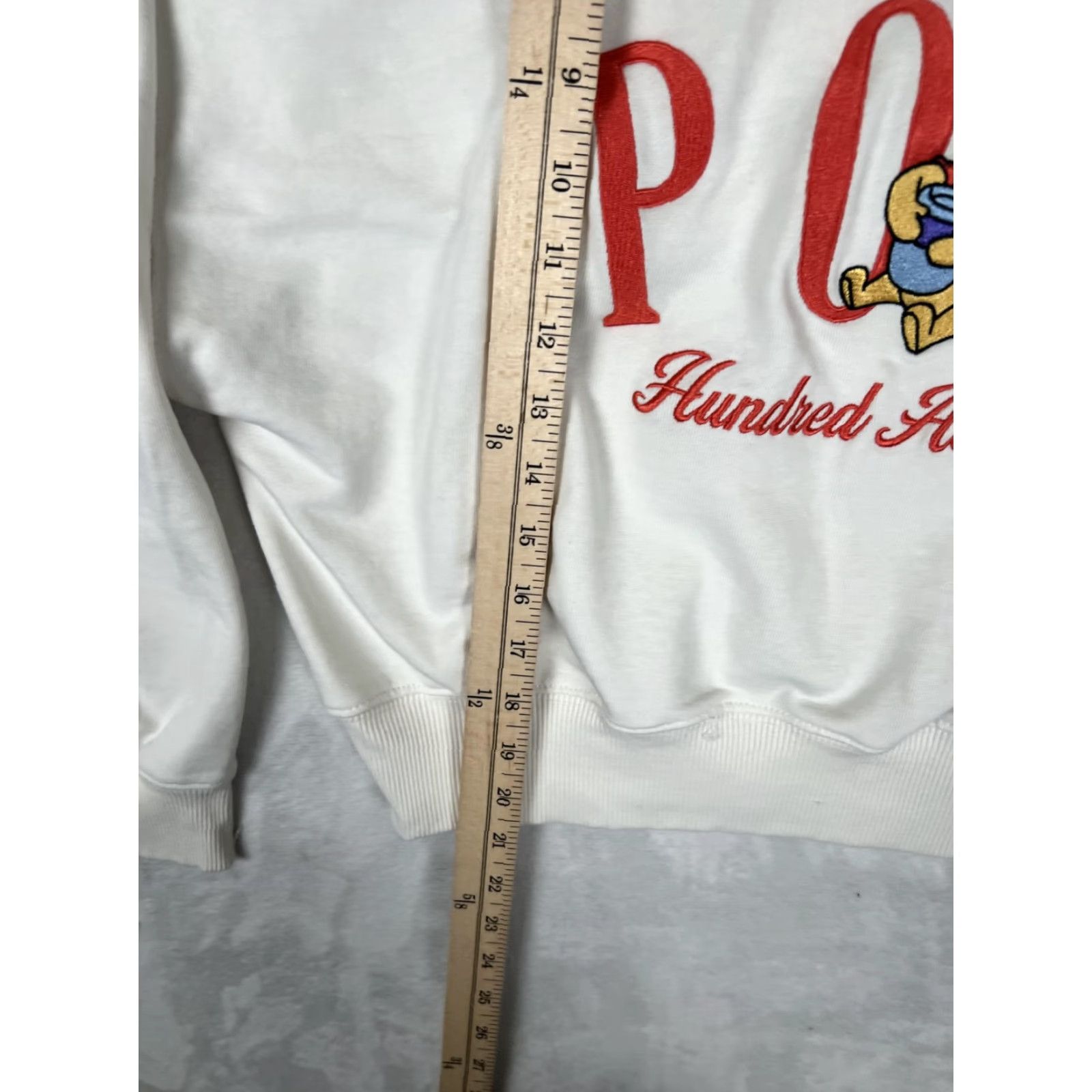 Disney Disney Winnie The Pooh Sweatshirt Womens XL White Hundred Acre Wood Retro Size XL / US 12-14 / IT 48-50 - 4 Thumbnail
