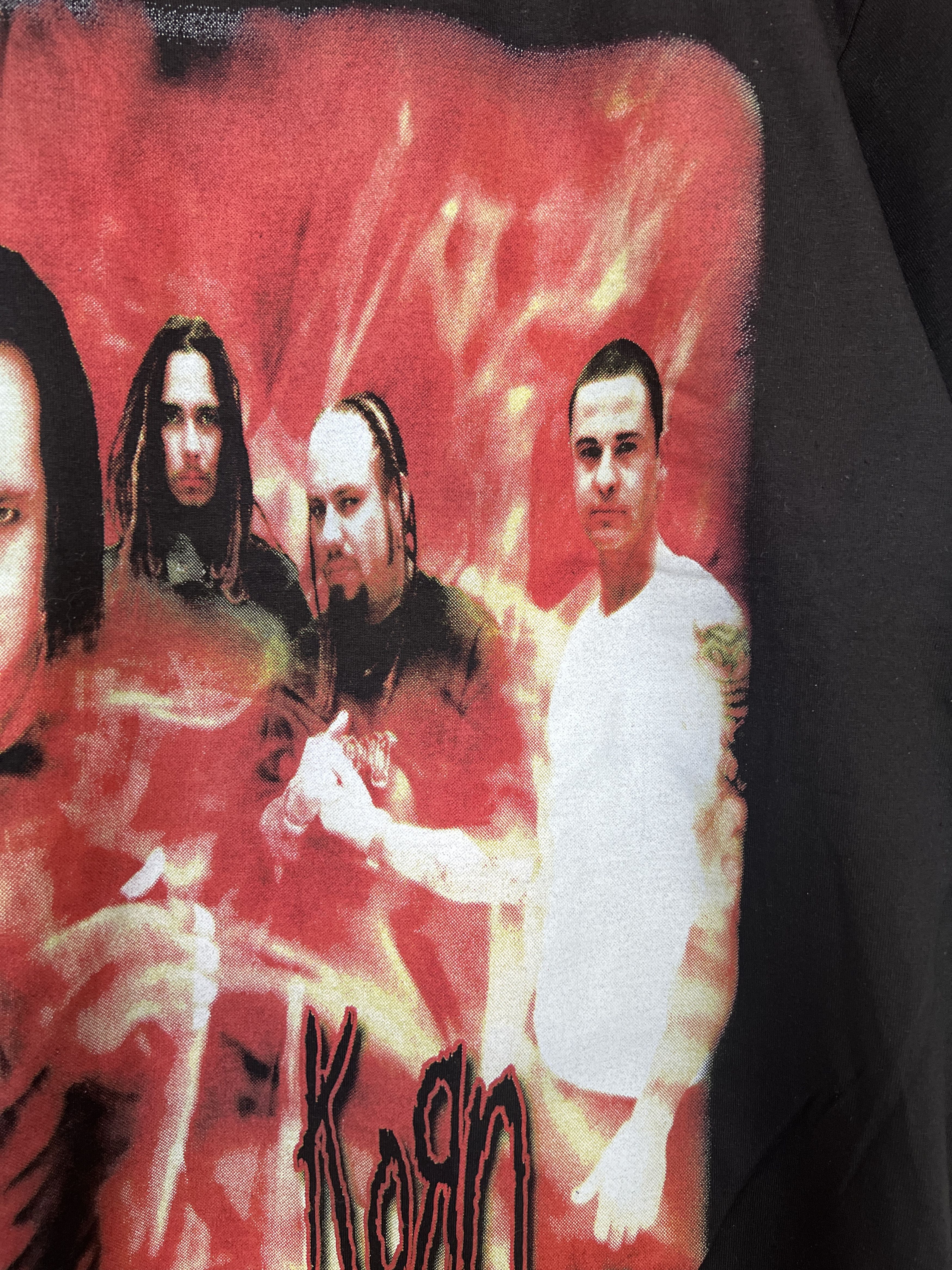 Band Tees × Vintage Korn Vintage 90s Rock band tee Size US XL / EU 56 / 4 - 8 Thumbnail