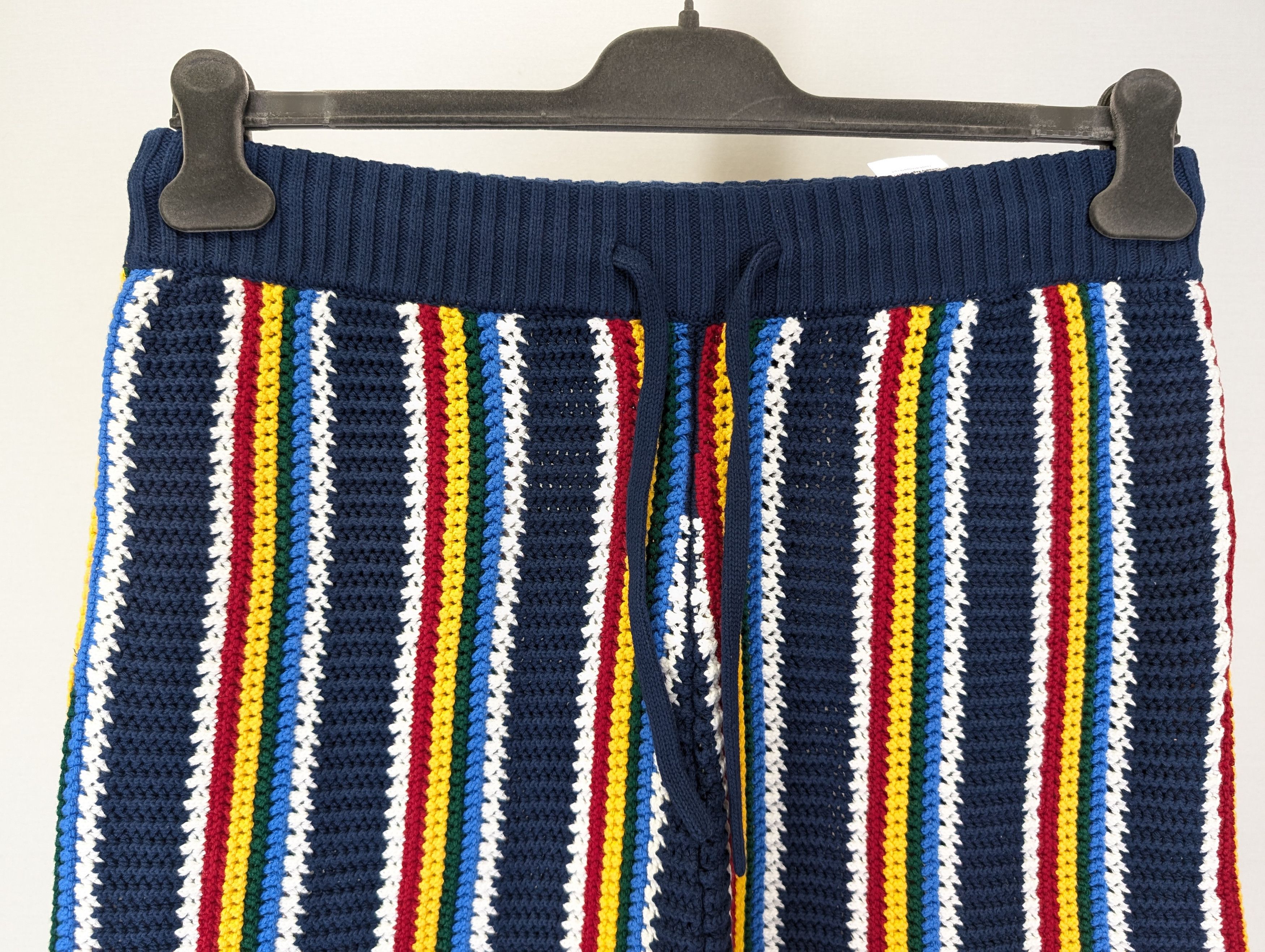 Casablanca o1rshd1 DUP / Cotton Crochet Shorts in Navy Size US 30 / EU 46 - 8 Thumbnail