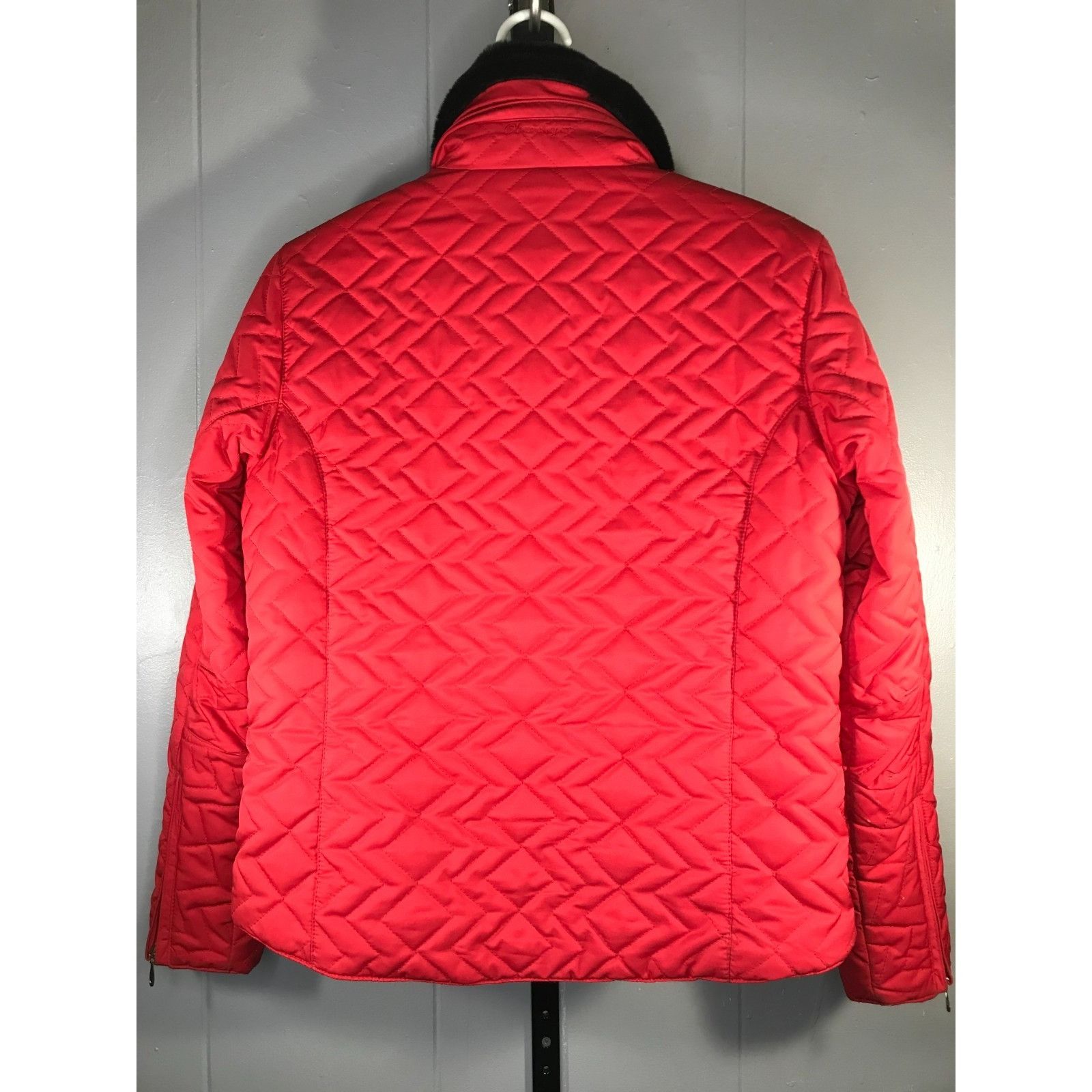 Obermeyer Obermeyer Women's Zermatt Red Quilted Winter Insulated Ski J Size S / US 4 / IT 40 - 2 Thumbnail