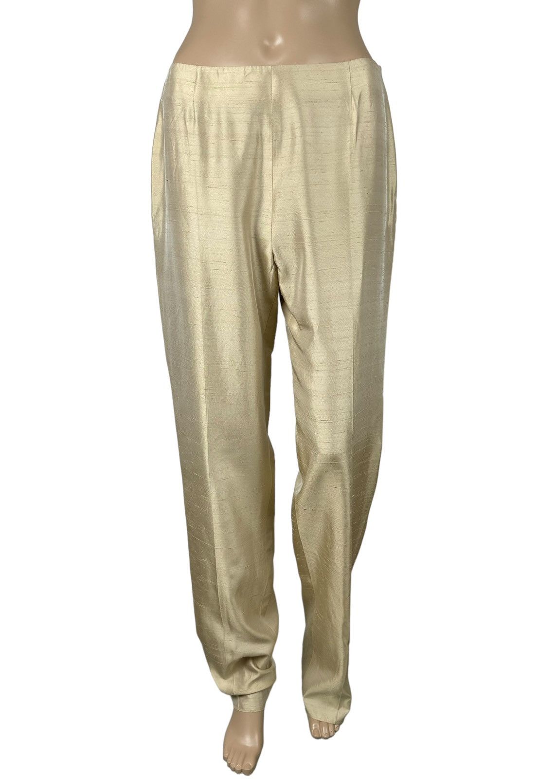 Max Mara Max Mara Silk-Acetat Pants size US10 IT44 Size 32" / US 10 / IT 46 - 2 Thumbnail
