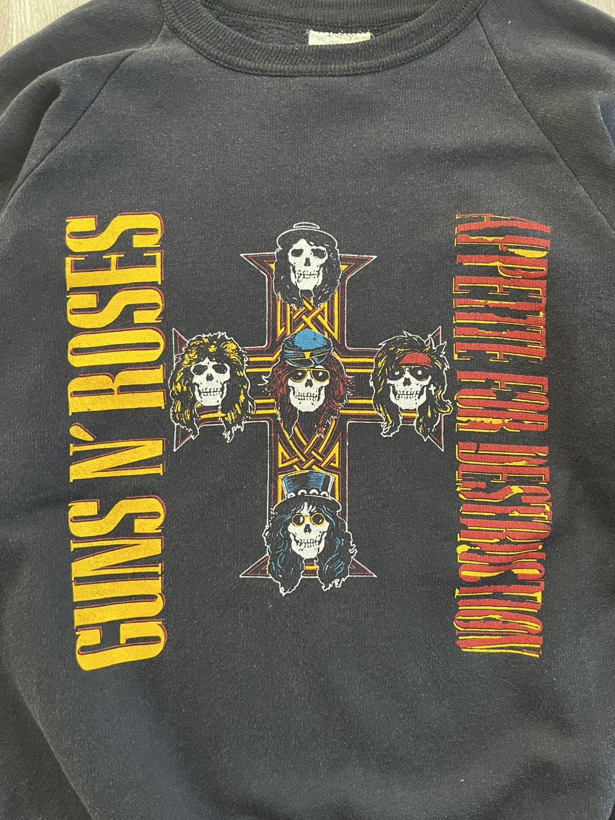 Guns N' Roses 80s Guns n Roses Appetite for Destruction Crewneck Size US S / EU 44-46 / 1 - 5 Thumbnail