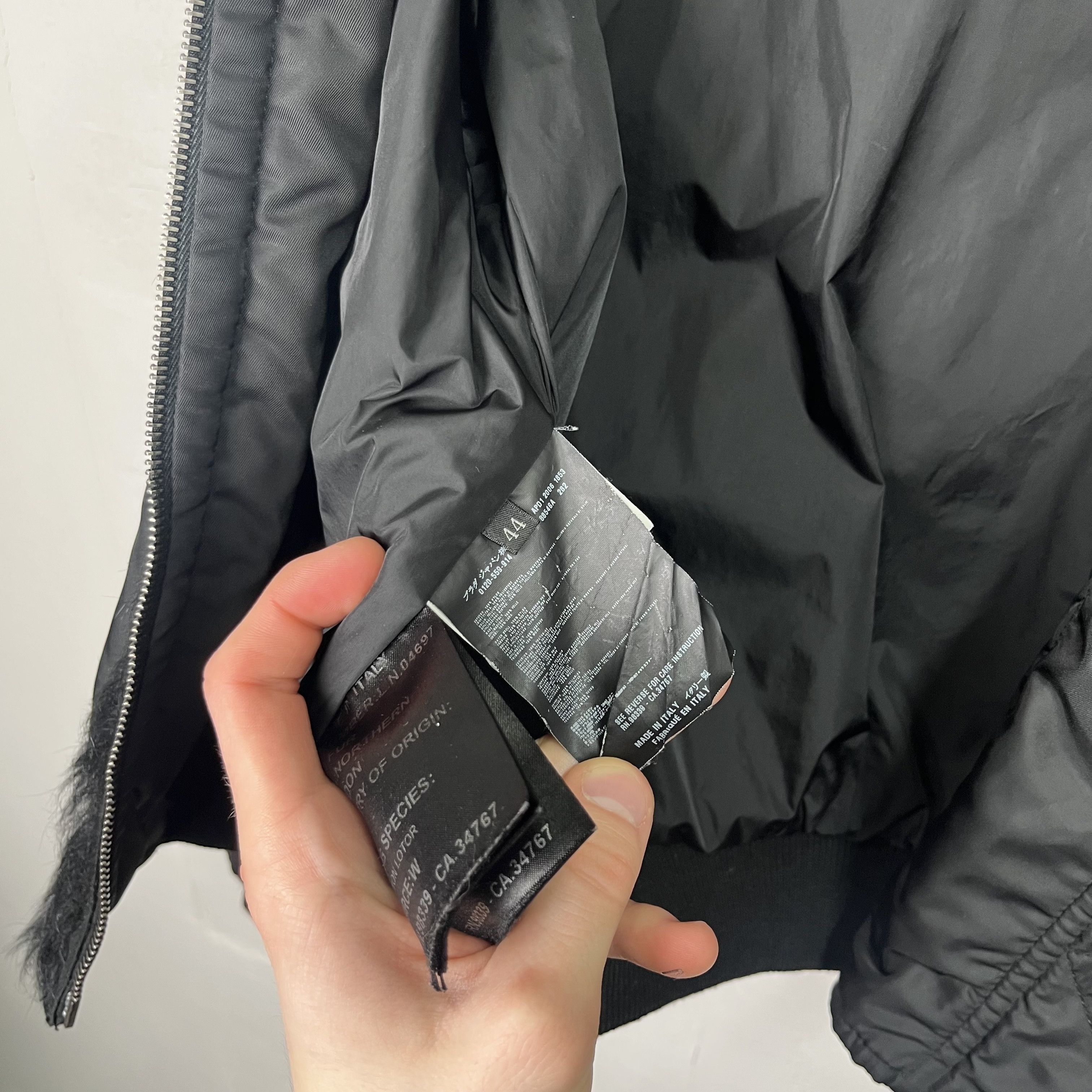 Prada Prada Milano Application Nylon Bomber jacket Size M / US 6-8 / IT 42-44 - 6 Thumbnail