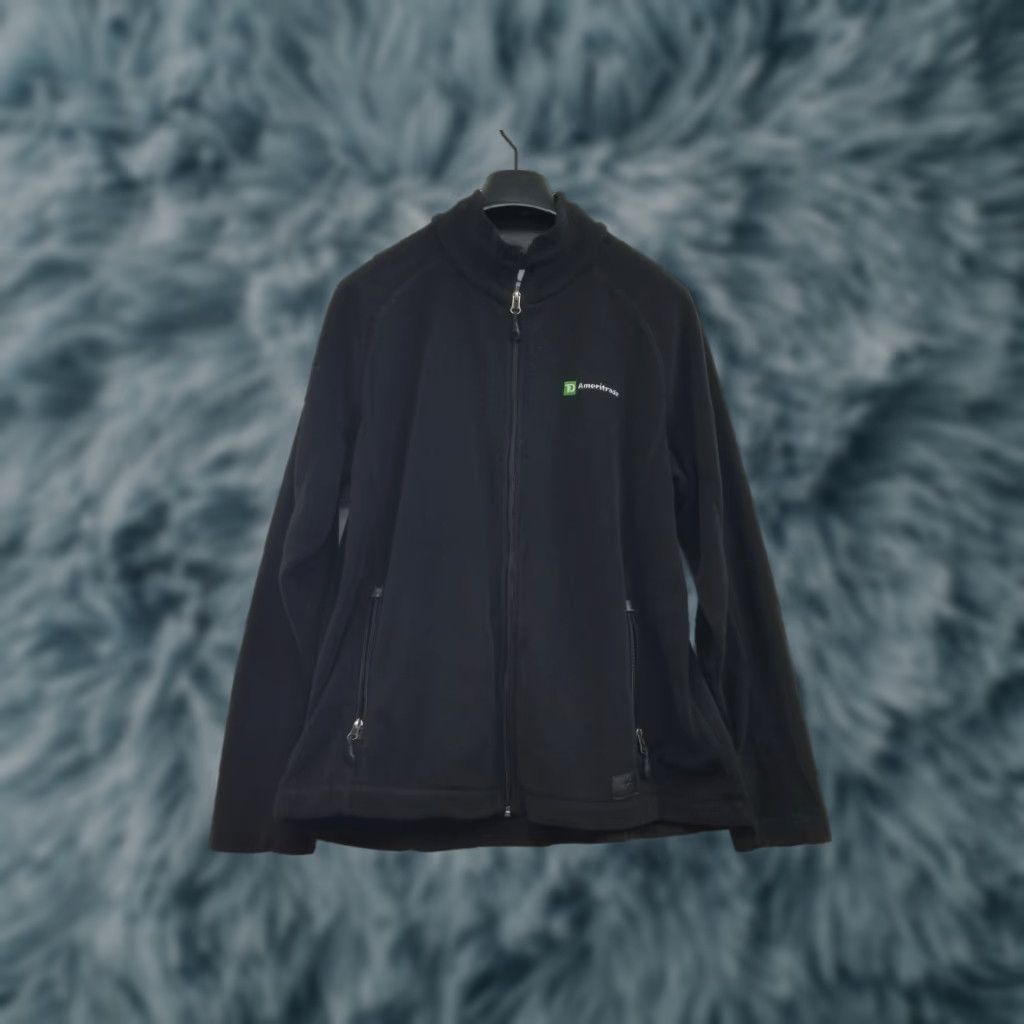 Roots Roots 73 Fleece Jacket Men Black Embroidered Full Zip Long Sleeve Logo Size XL Size US XL / EU 56 / 4 - 1 Thumbnail