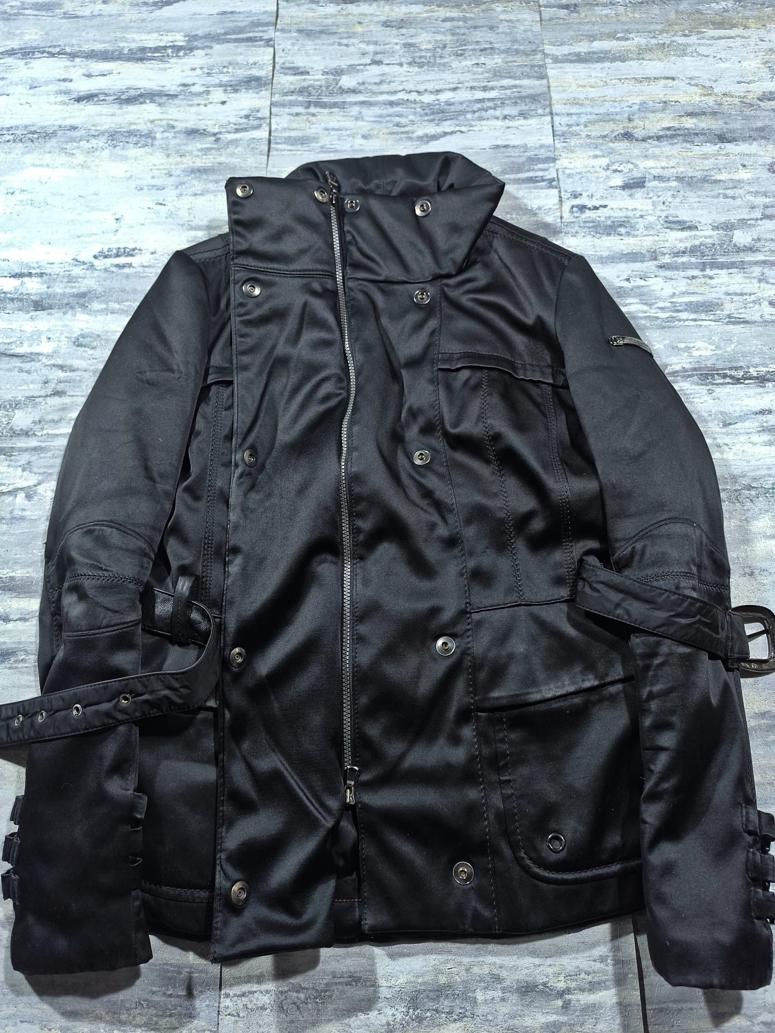 Peuterey peuterey down jacket asymmetrical avantgarde belted Size L / US 10 / IT 46 - 4 Thumbnail