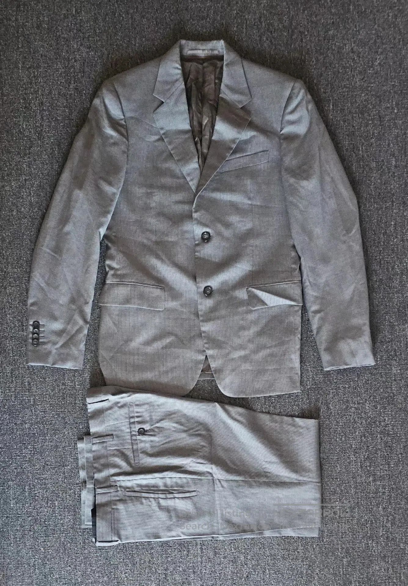 Prada Gray Two-Piece Suit Set. Size US M / EU 48-50 / 2 - 1 Thumbnail