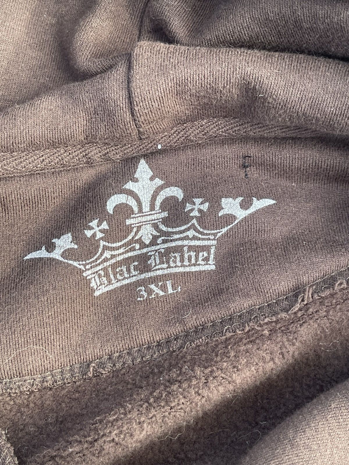 Black Label × Japanese Brand 2003 *RARE* Blac Label “alpha and omega” hoodie Size US XXL / EU 58 / 5 - 4 Thumbnail