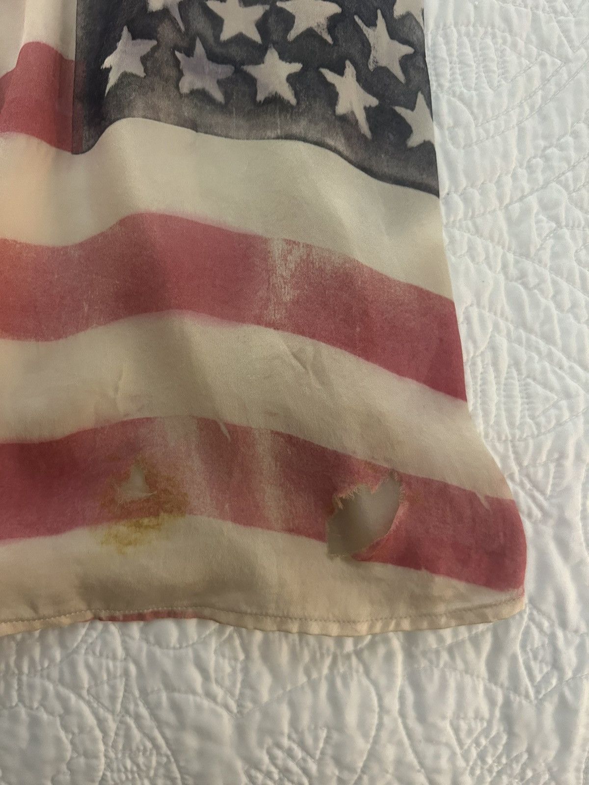 Balmain Balmain SS11 Christophe Decarnin American Flag Shirt Size S / US 4 / IT 40 - 4 Thumbnail