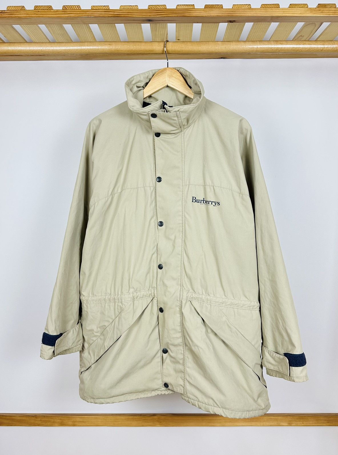 Burberry × Vintage Vintage Burberry London Vintage Jacket Size US XL / EU 56 / 4 - 1 Thumbnail