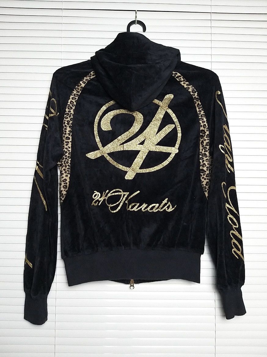 Japanese Brand JAPANESE BRAND 24KARATS STAY GOLD ZIPPER HOODIES Size US S / EU 44-46 / 1 - 1 Thumbnail