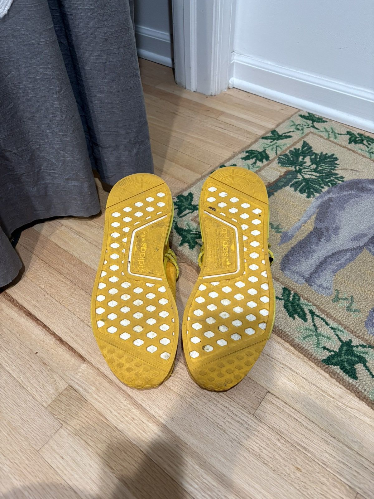 Adidas × Pharrell Pharrell NMD Yellow Size US 11.5 / EU 44-45 - 3 Thumbnail