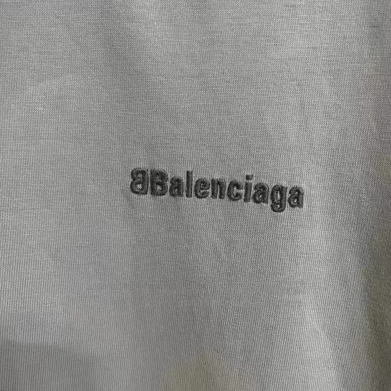 Balenciaga Balenciaga Concrete Grey BB Letter Short Sleeve Size US L / EU 52-54 / 3 - 2 Thumbnail