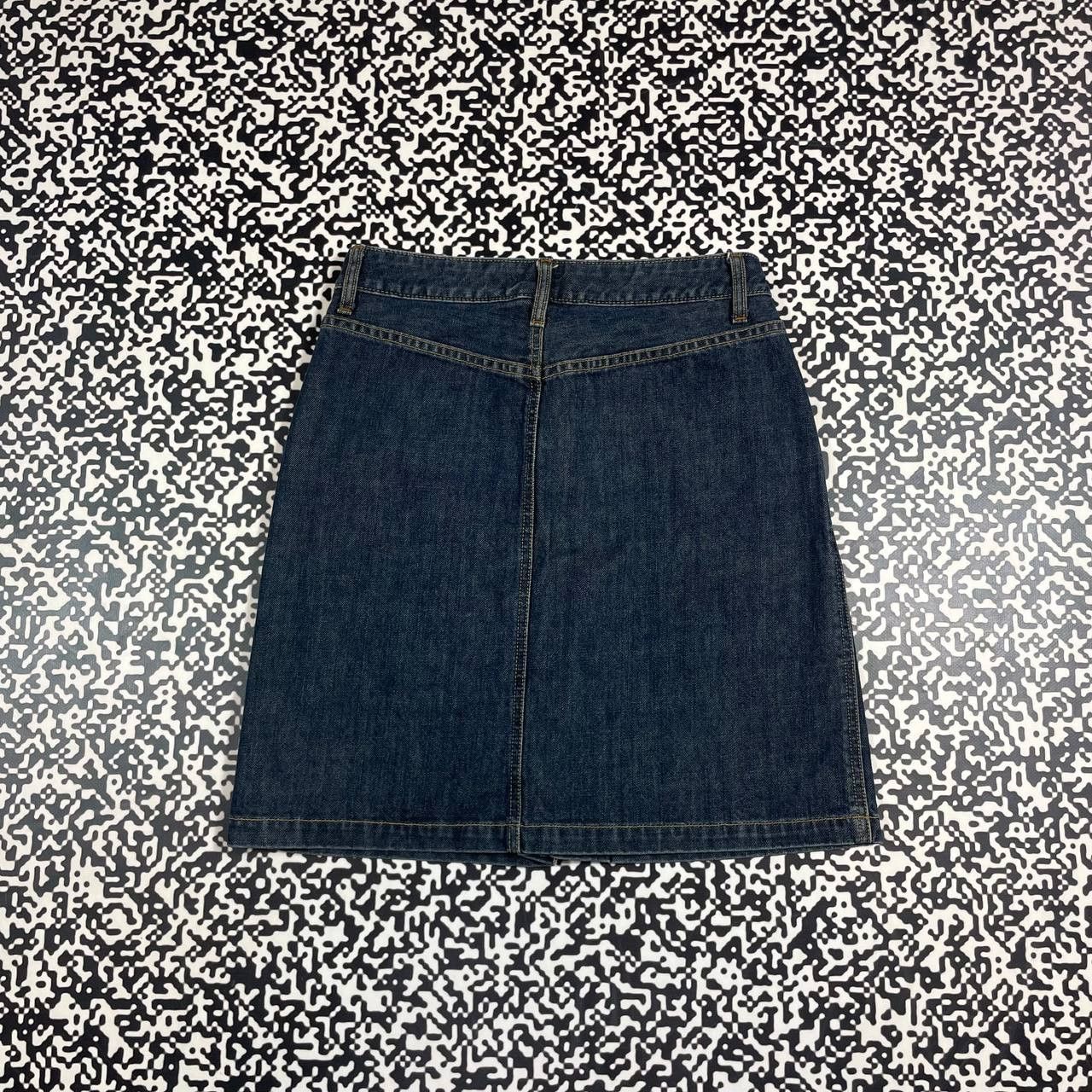Gap Vintage Y2K GAP Denim Casual Retro Midi Skirt Size 26" / US 2 / IT 38 - 5 Thumbnail