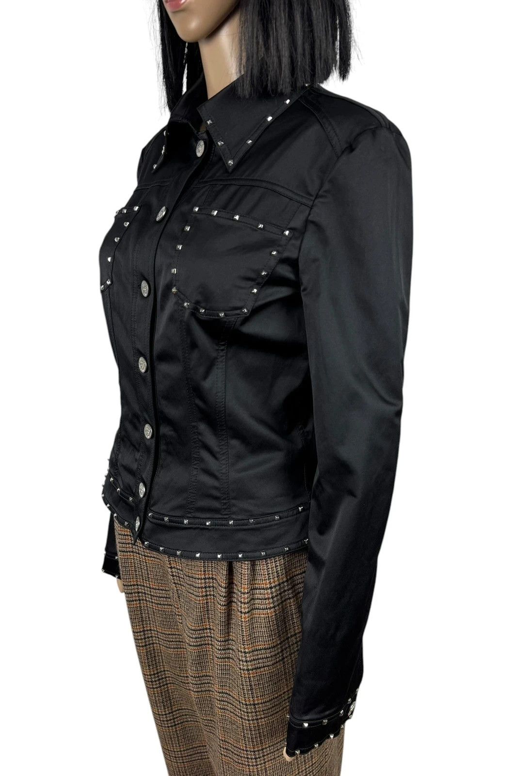 Versace Jeans Couture Versace Jeans Couture Spikes Bomber Jacket Cotton size S Size S / US 4 / IT 40 - 5 Thumbnail