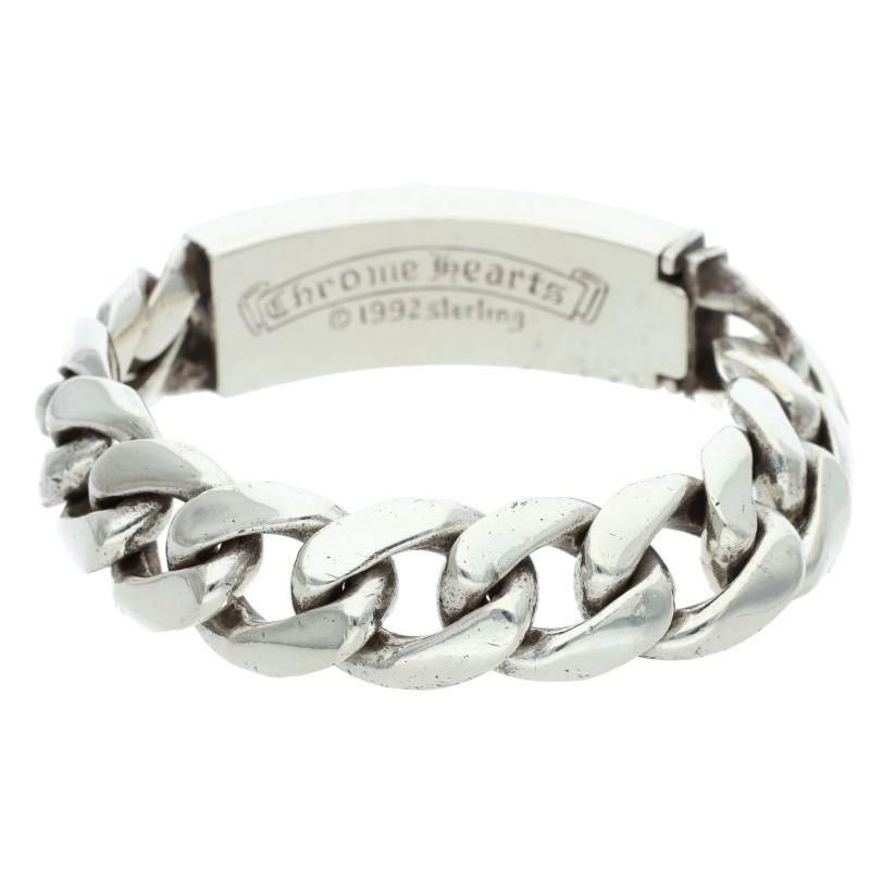 Chrome Hearts 11LINK Chrome Hearts Dagger CLASSIC Link ID Bracelet Silver Size ONE SIZE - 2 Thumbnail